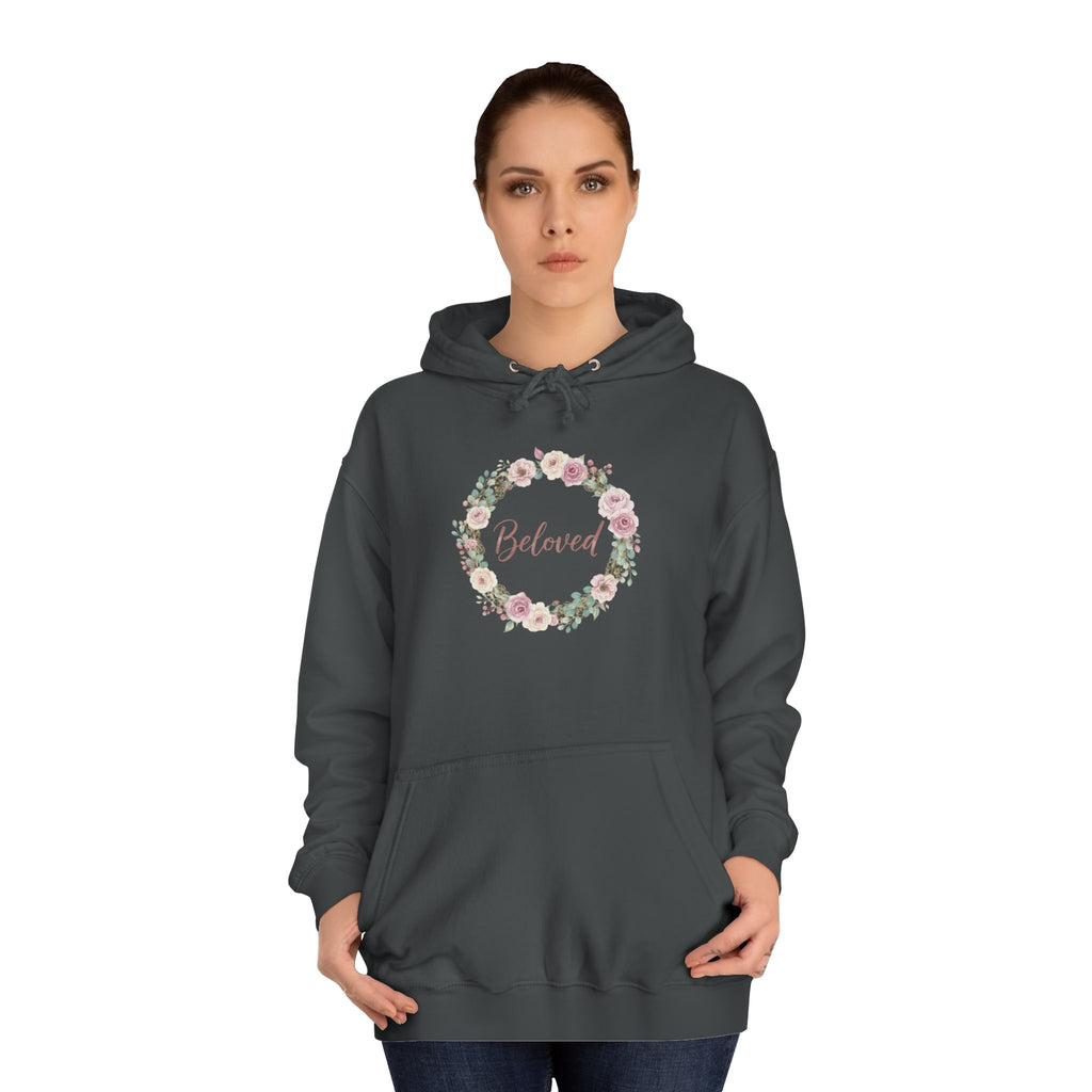 Floral Wreath Beloved Hoodie