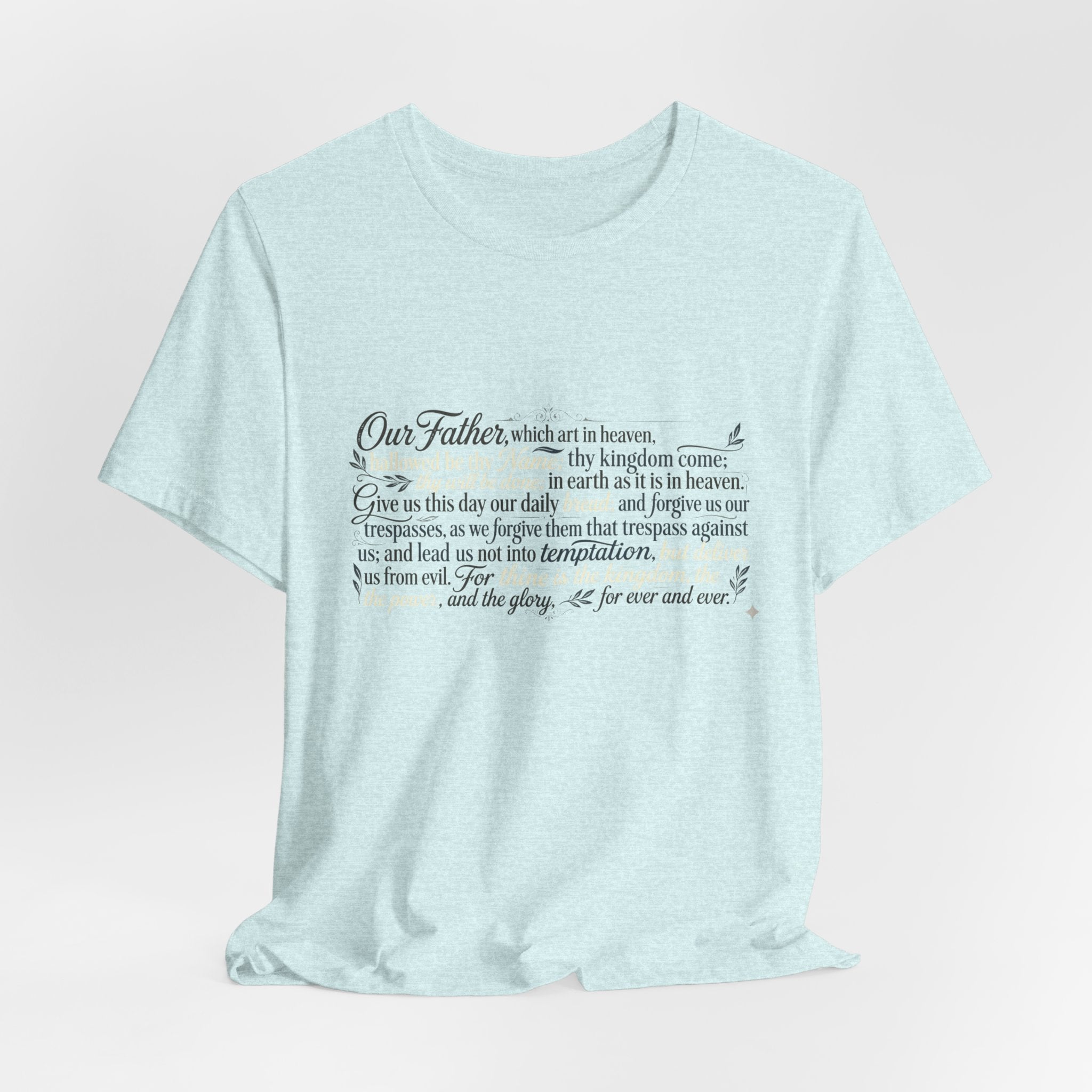 Our Father Prayer T-Shirt - Lord's Prayer Tee