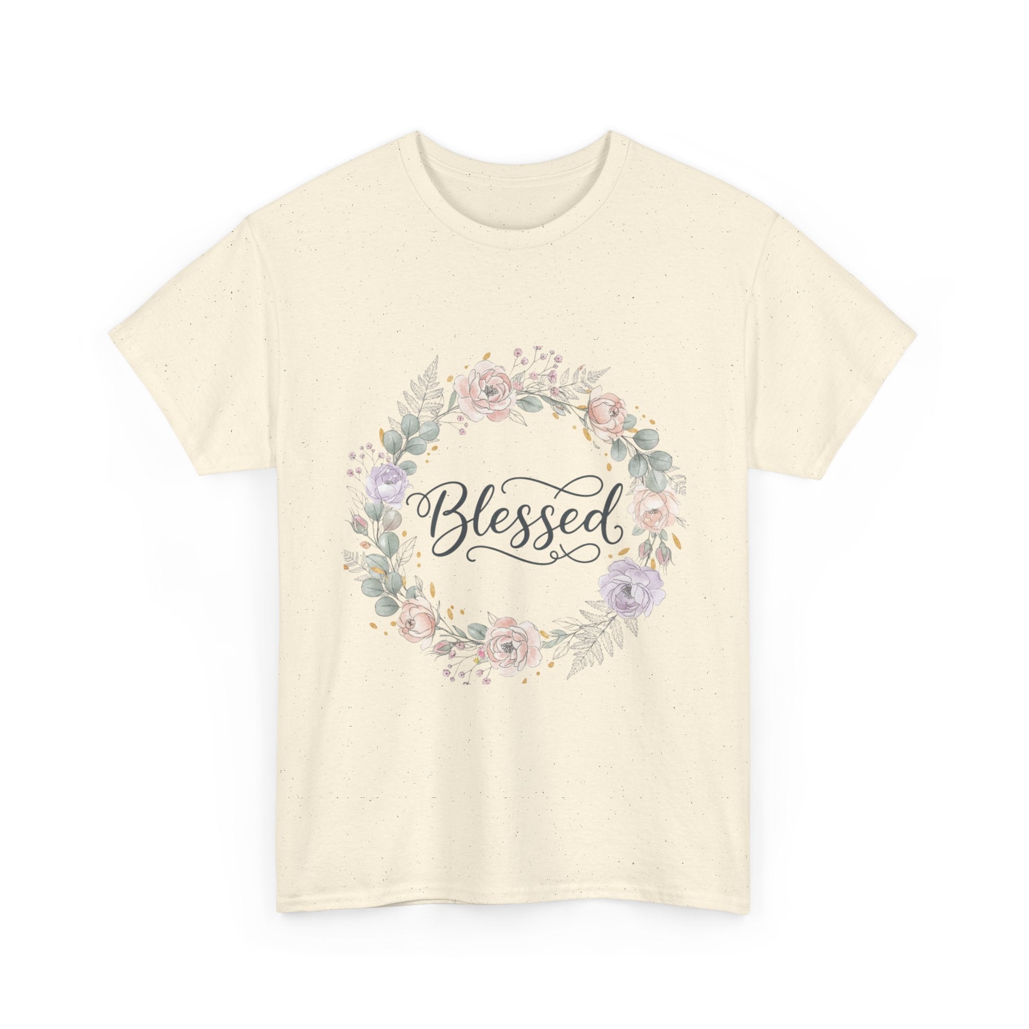 Blessed Floral Tee Christian Inspirational T-Shirt