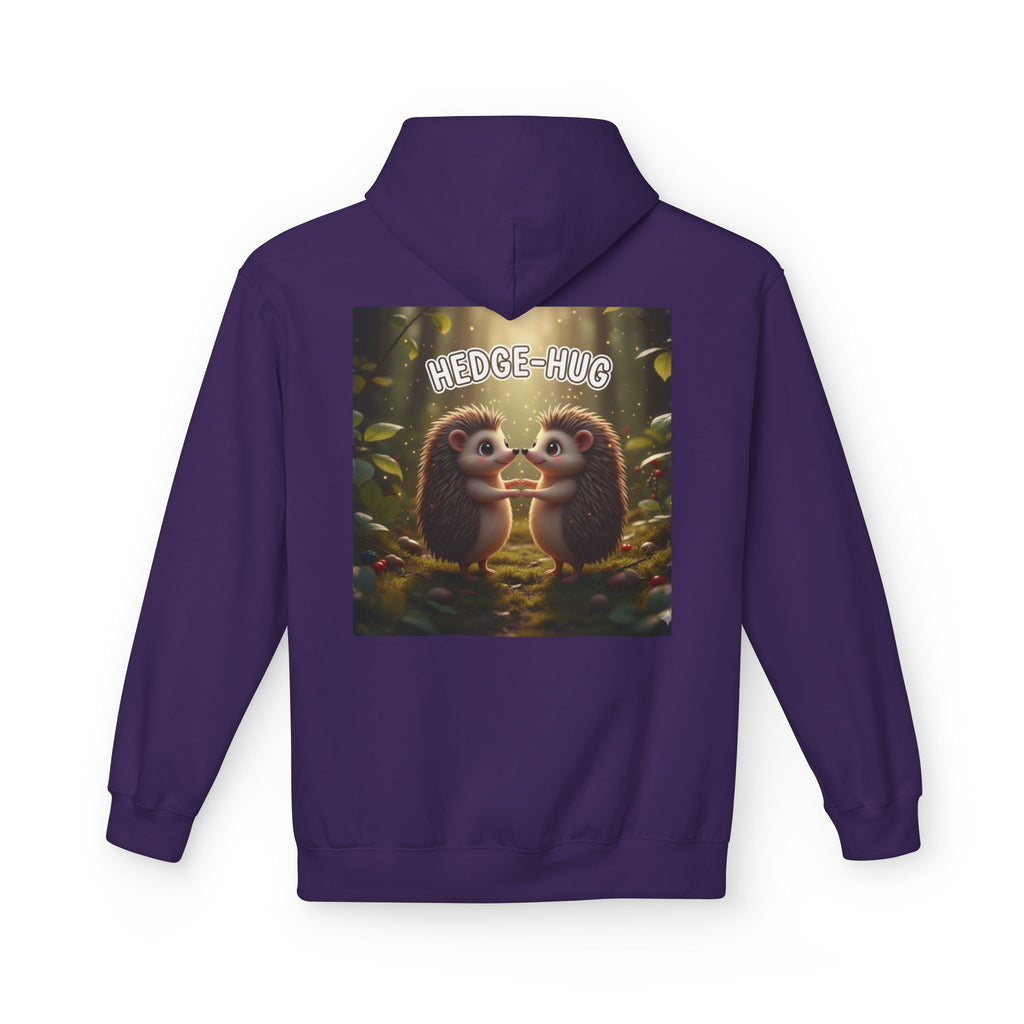 Hedge Hug Hedgehogs Hoodie | Cute Animal Woodland Illustration