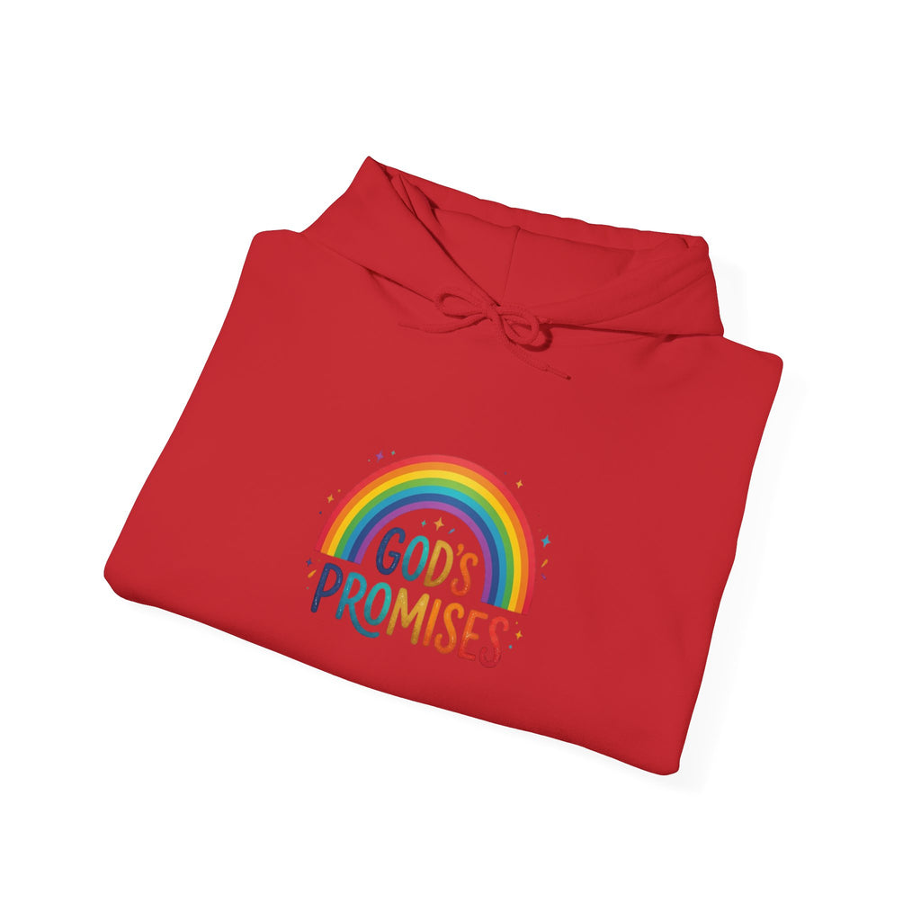"God's Promises" Rainbow Christian Hoodie