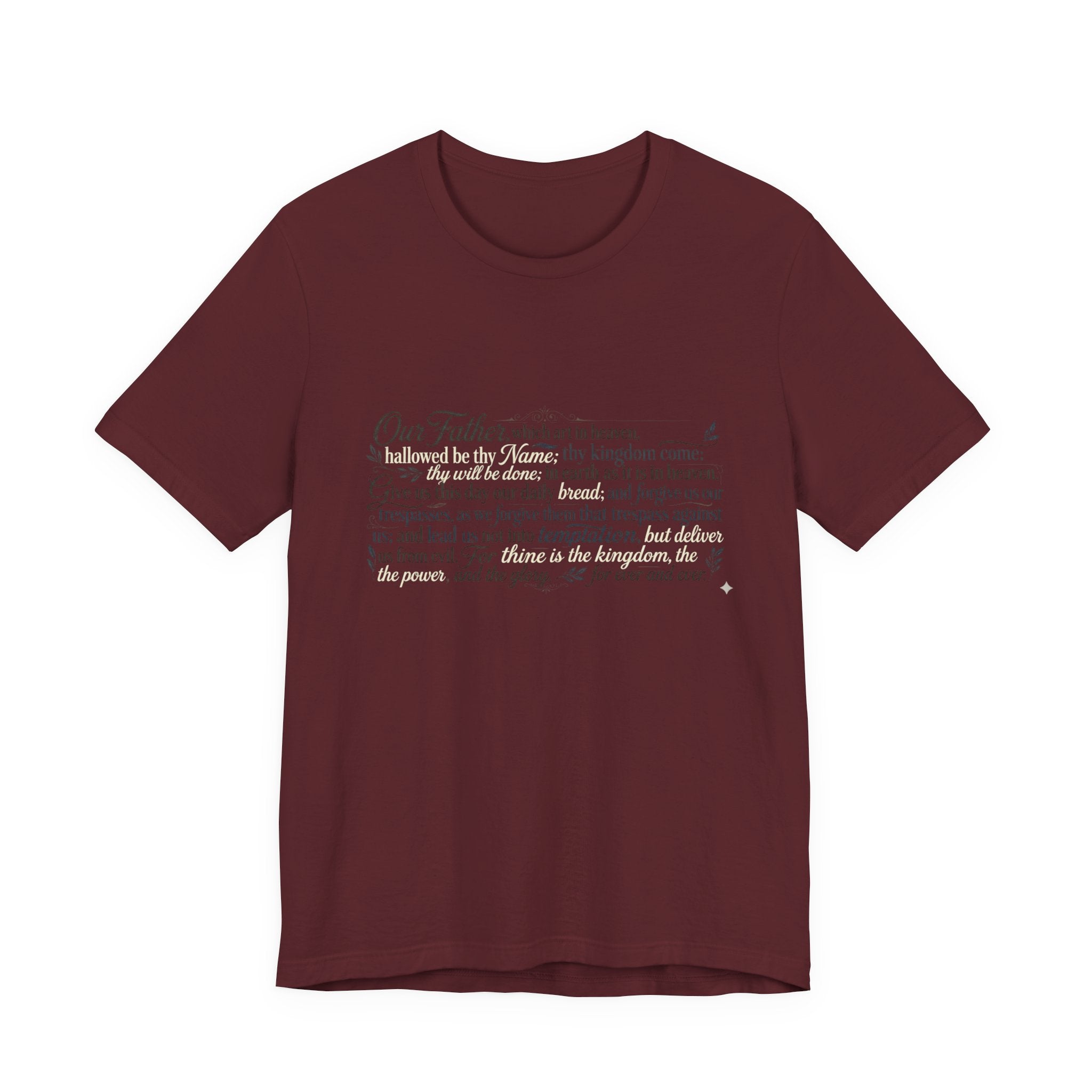 Our Father Prayer T-Shirt - Lord's Prayer Tee