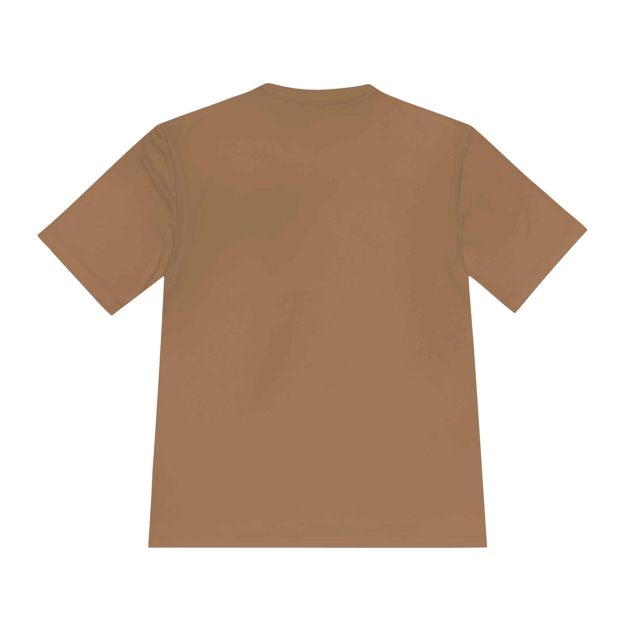 Moisture-Wicking Tee — Minimal "Just Play" Athletic Shirt