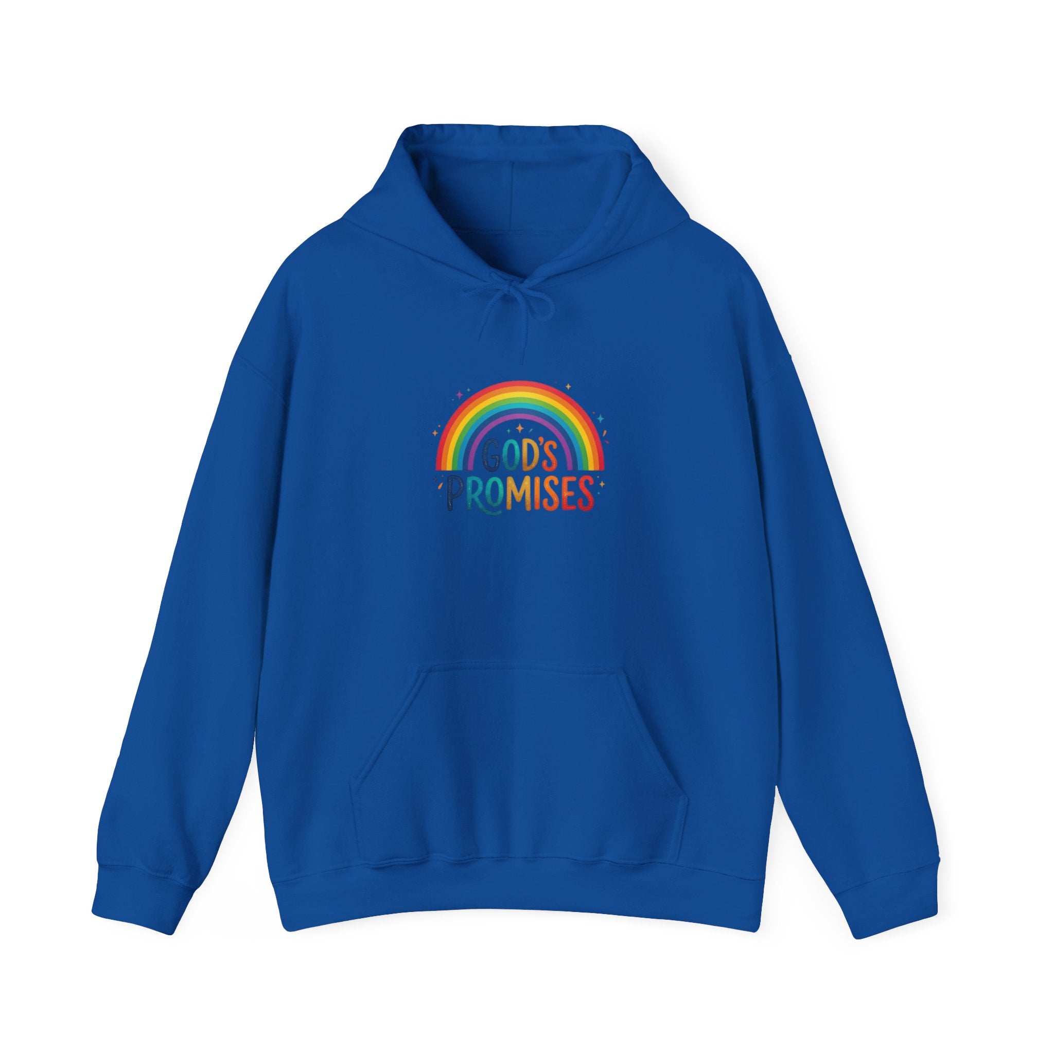 "God's Promises" Rainbow Christian Hoodie