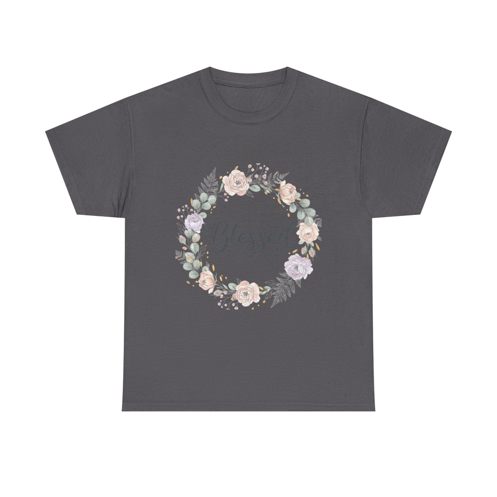 Blessed Floral Tee Christian Inspirational T-Shirt