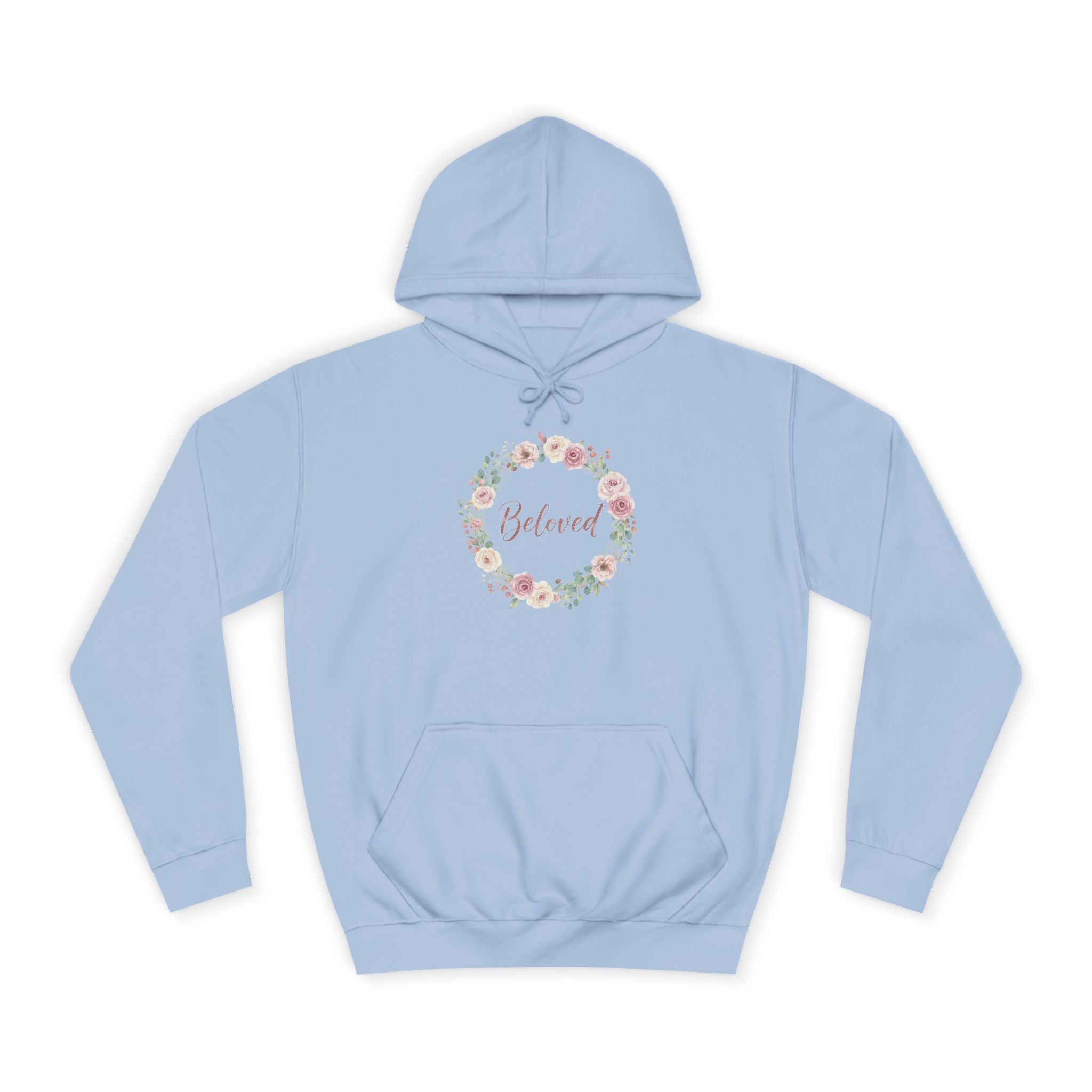 Floral Wreath Beloved Hoodie