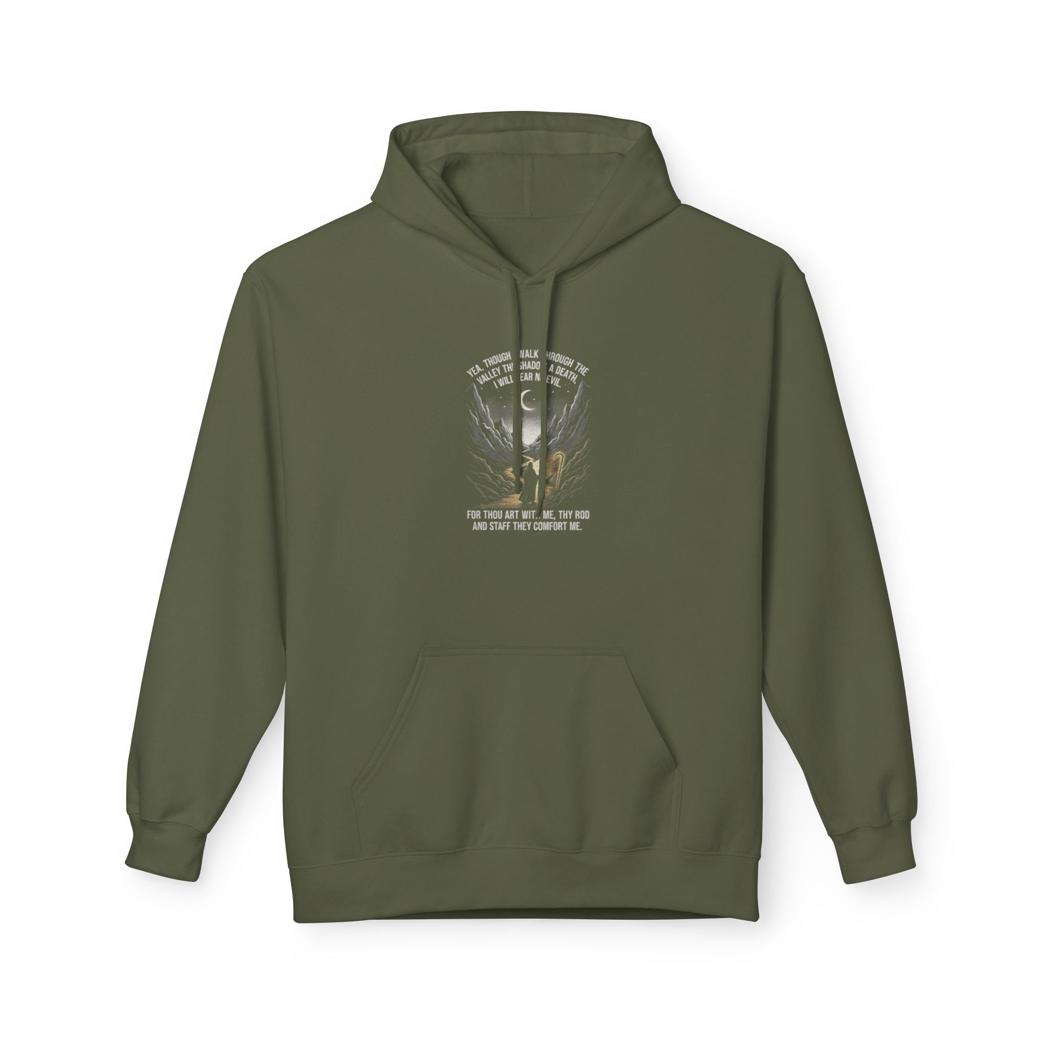 Psalm 23 Valley Of Death Hoodie