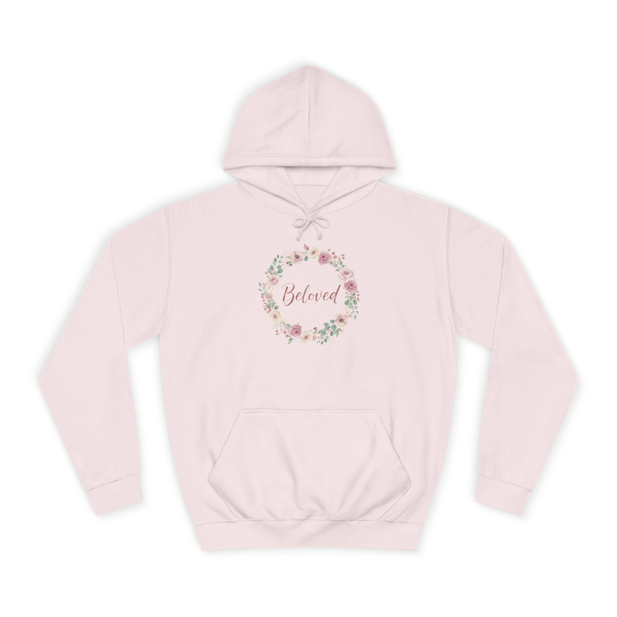 Floral Wreath Beloved Hoodie