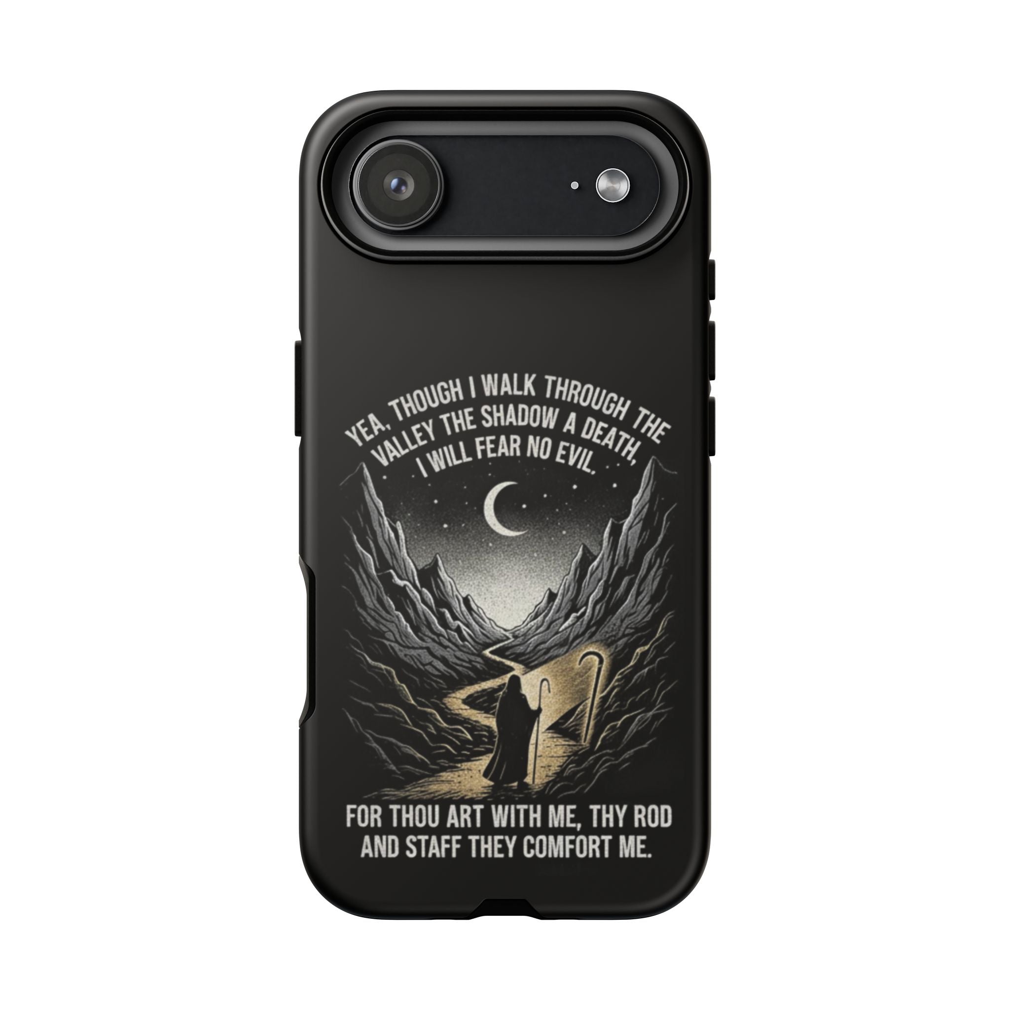 Psalm 23 Shepherd Silhouette phone case | Tough Cases