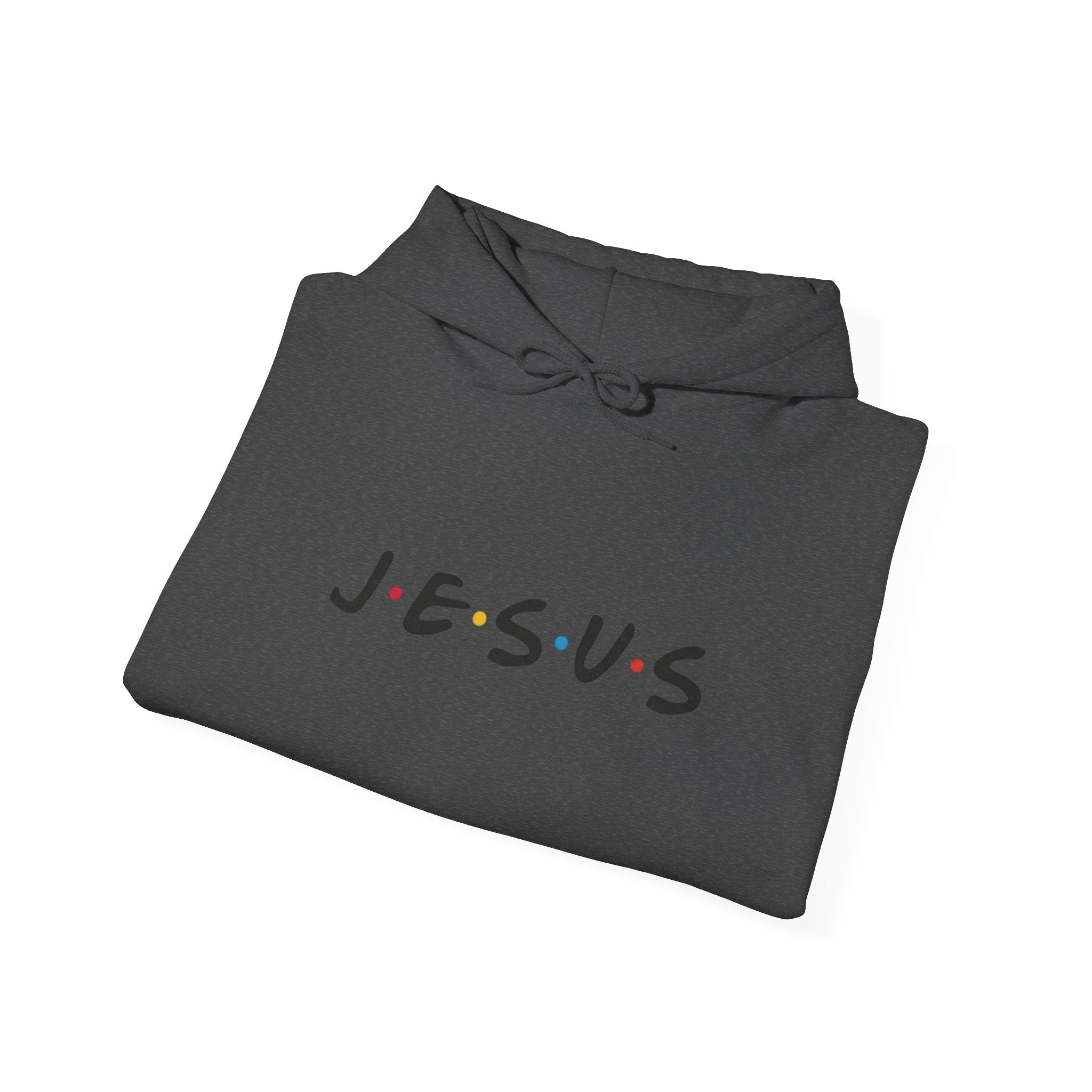 Jesus Friends-Style Hoodie – Minimal Faith Pullover