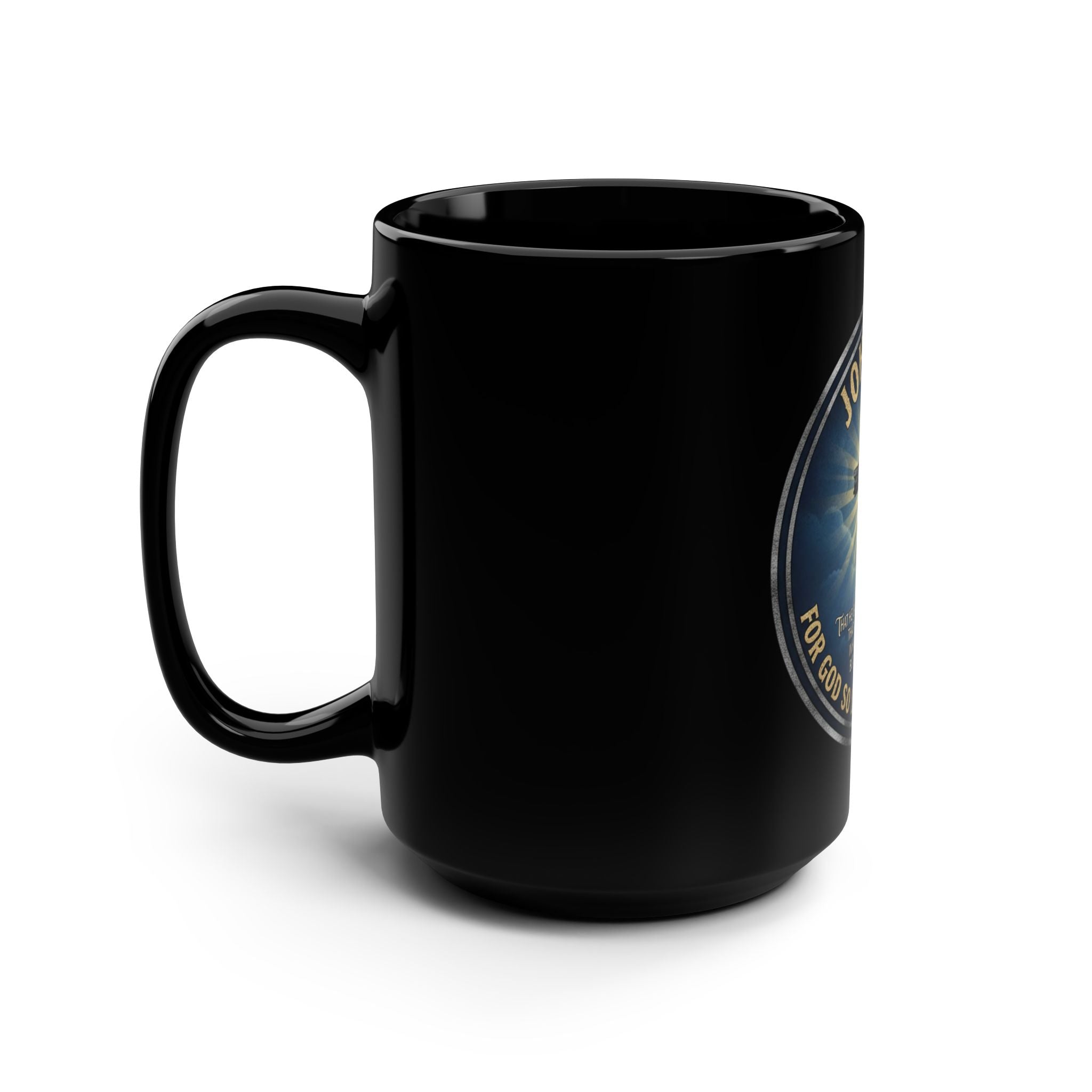 John 3:16 Cross Mug | Christian Scripture Coffee Cup