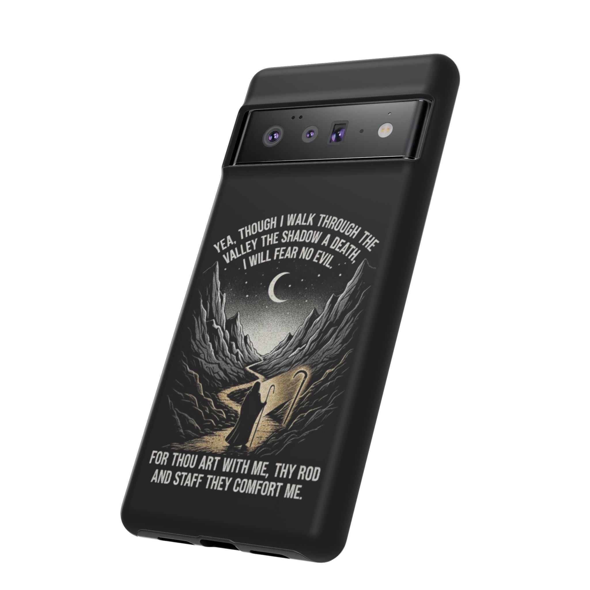 Psalm 23 Shepherd Silhouette phone case | Tough Cases