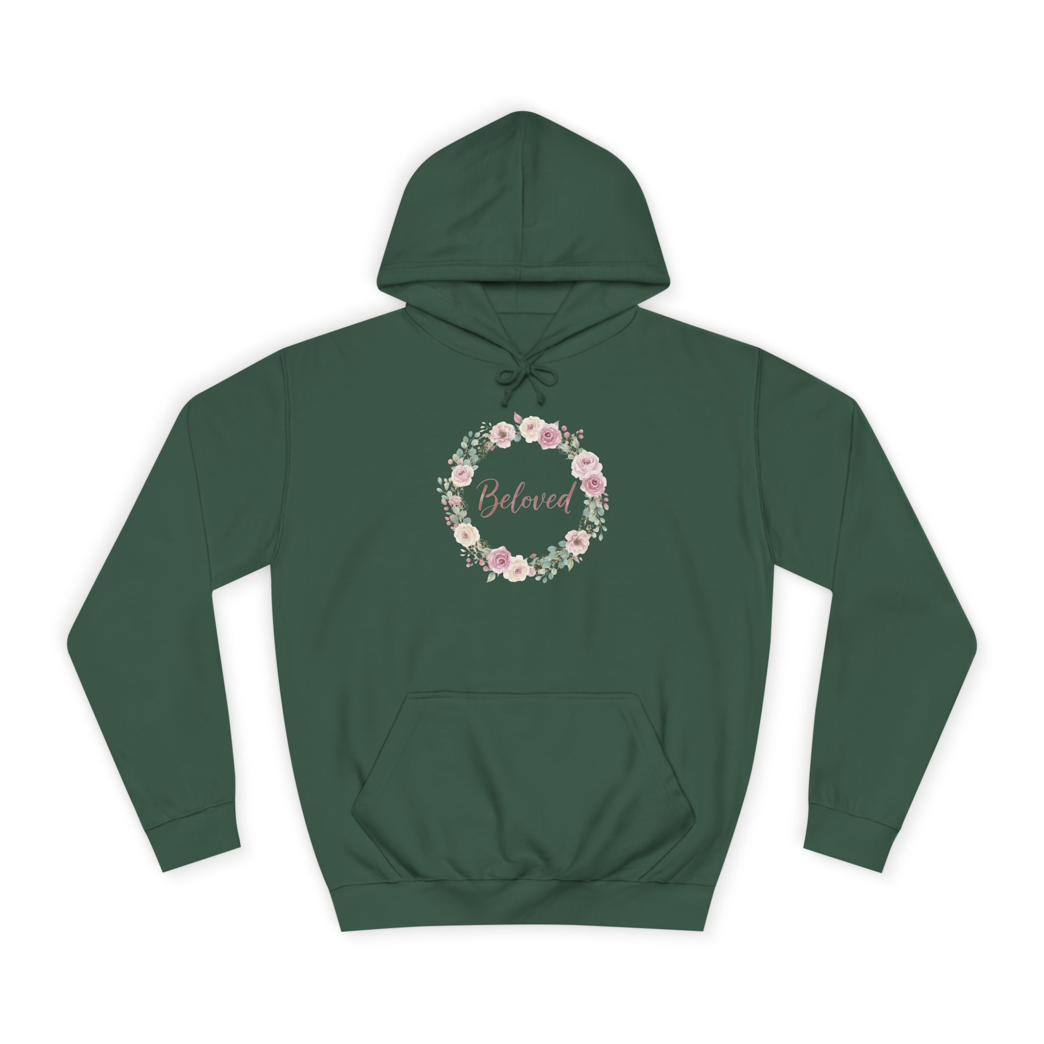 Floral Wreath Beloved Hoodie