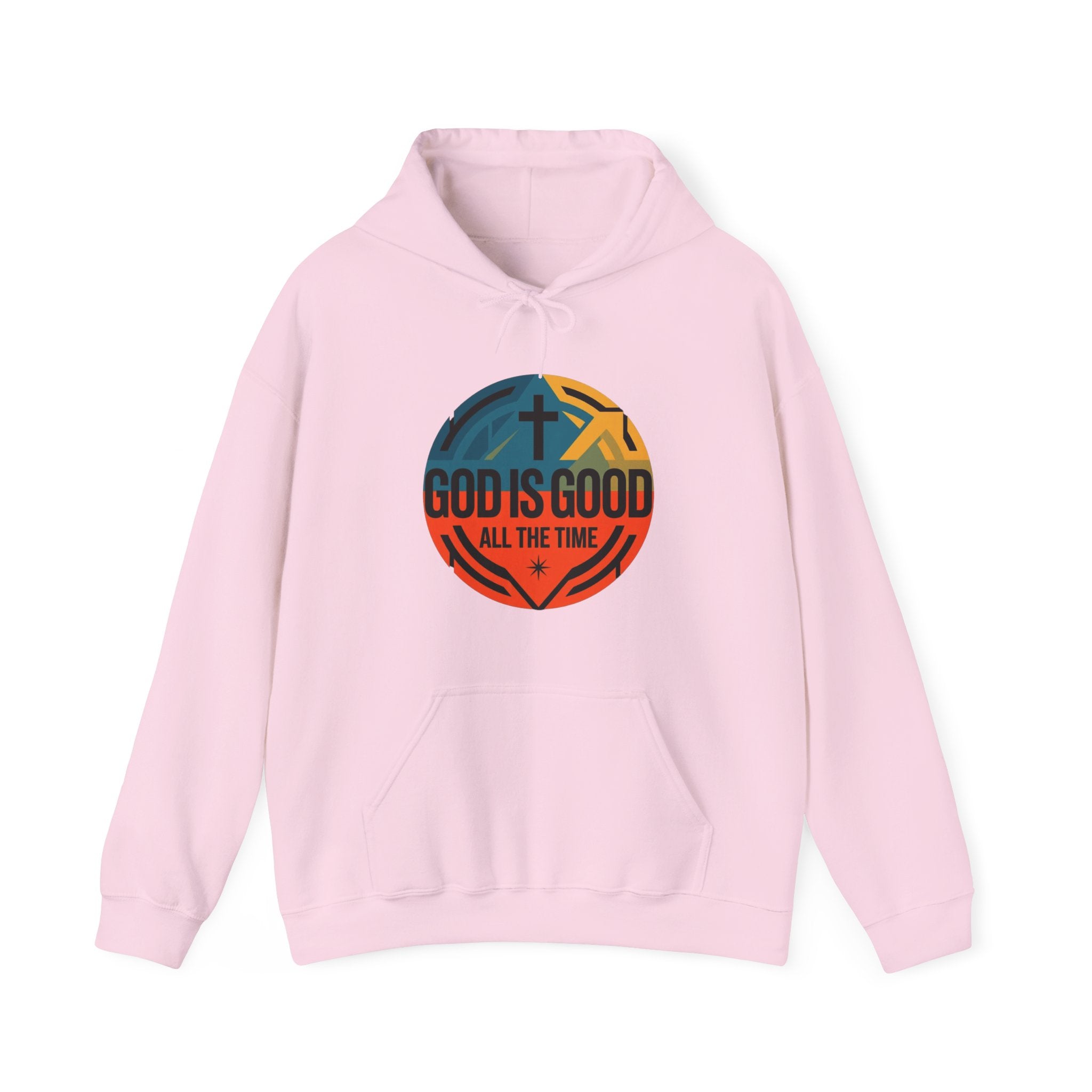 God Is Good All The Time Hoodie — Christian Faith Inspirational Pullover