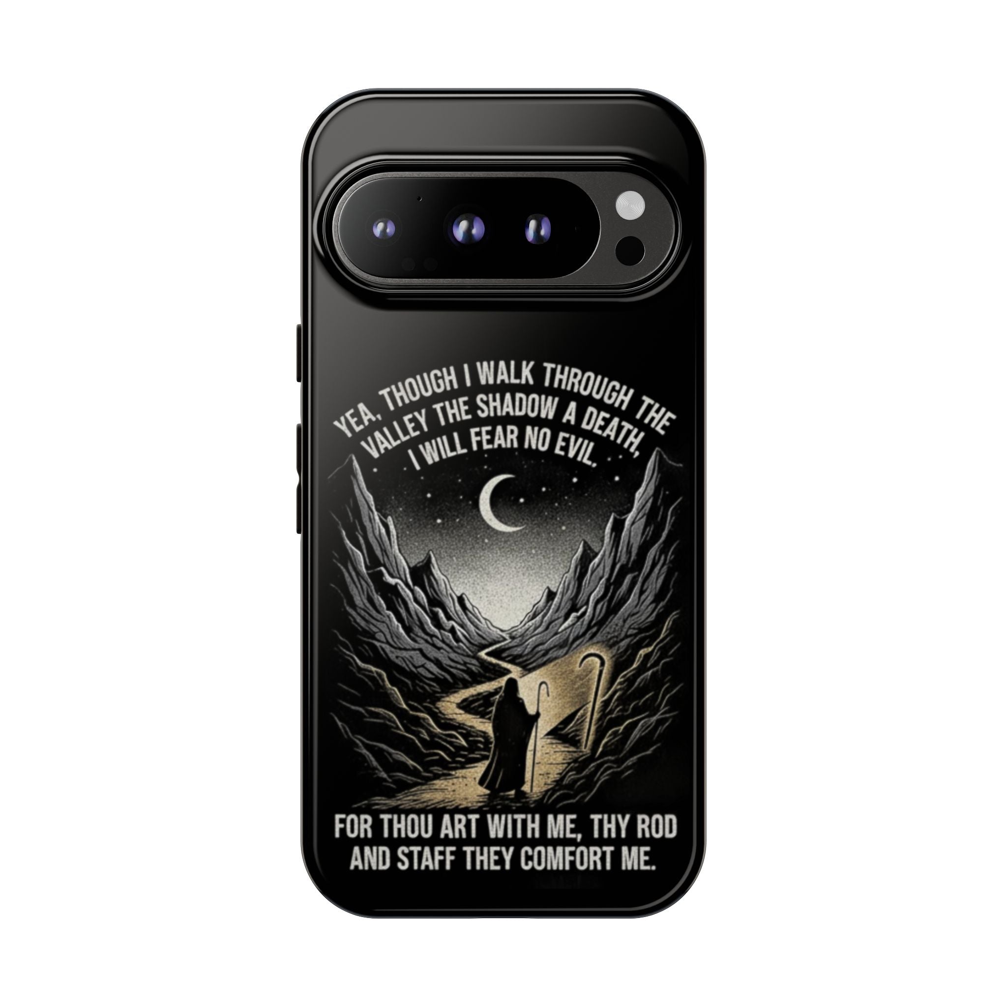 Psalm 23 Shepherd Silhouette phone case | Tough Cases