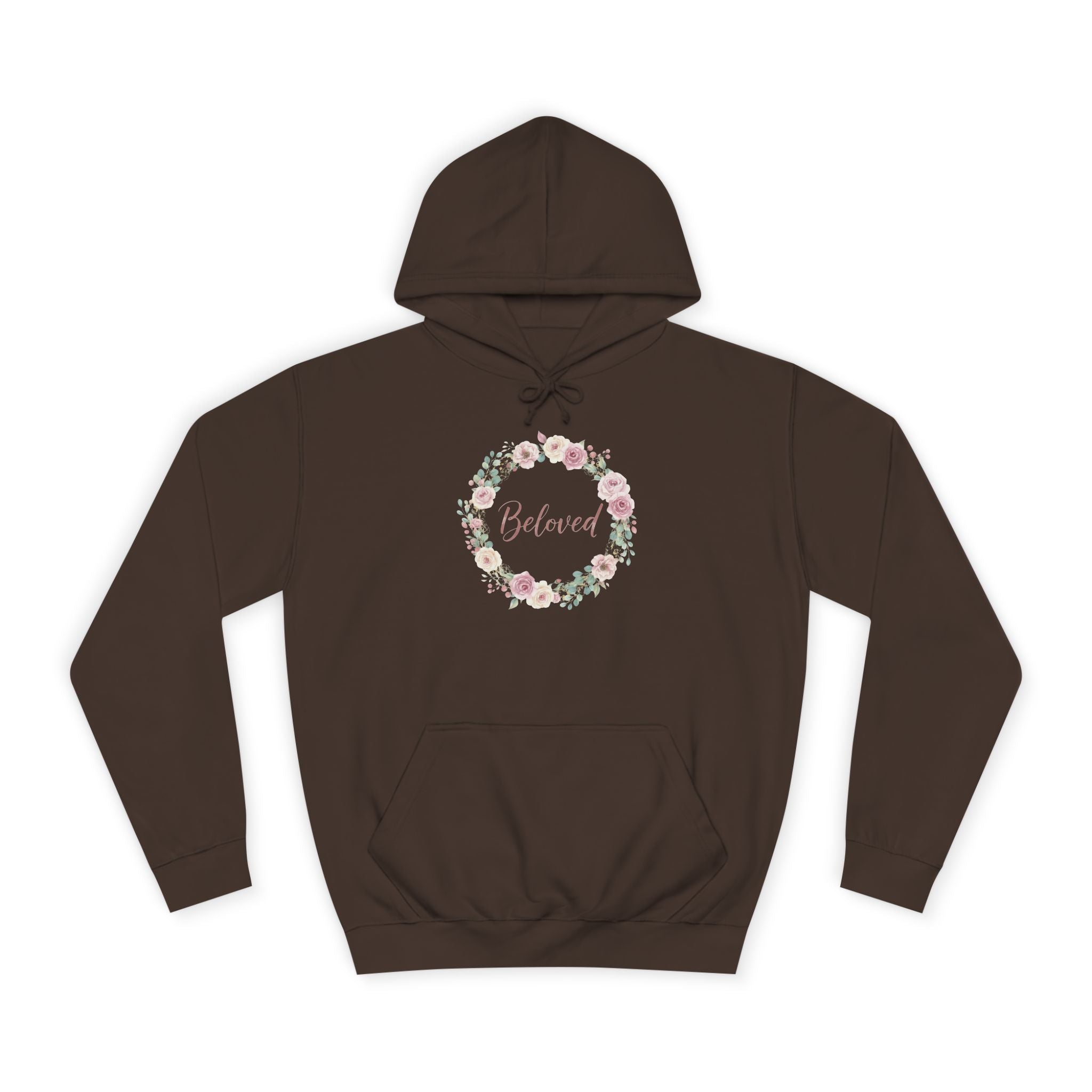 Floral Wreath Beloved Hoodie