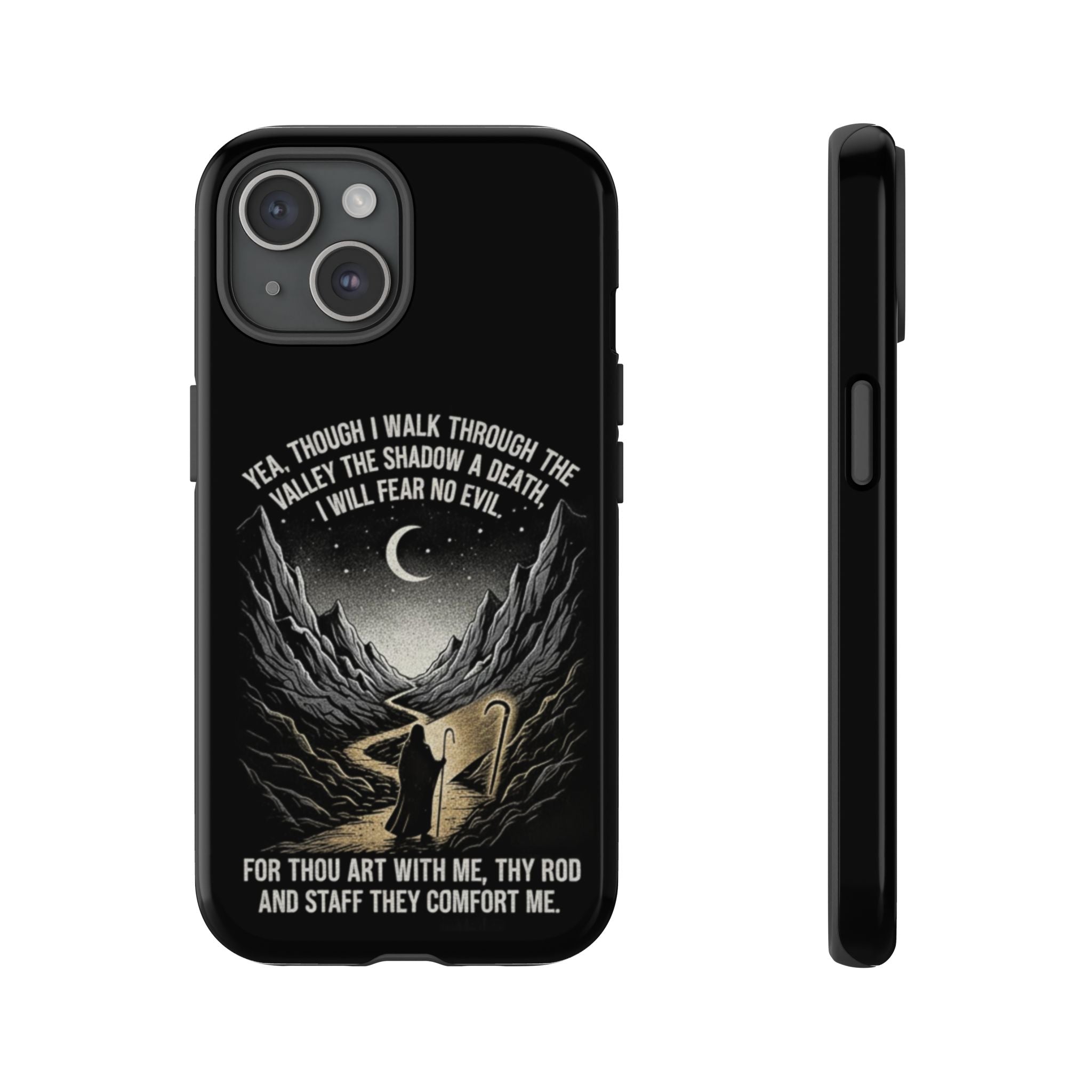 Psalm 23 Shepherd Silhouette phone case | Tough Cases