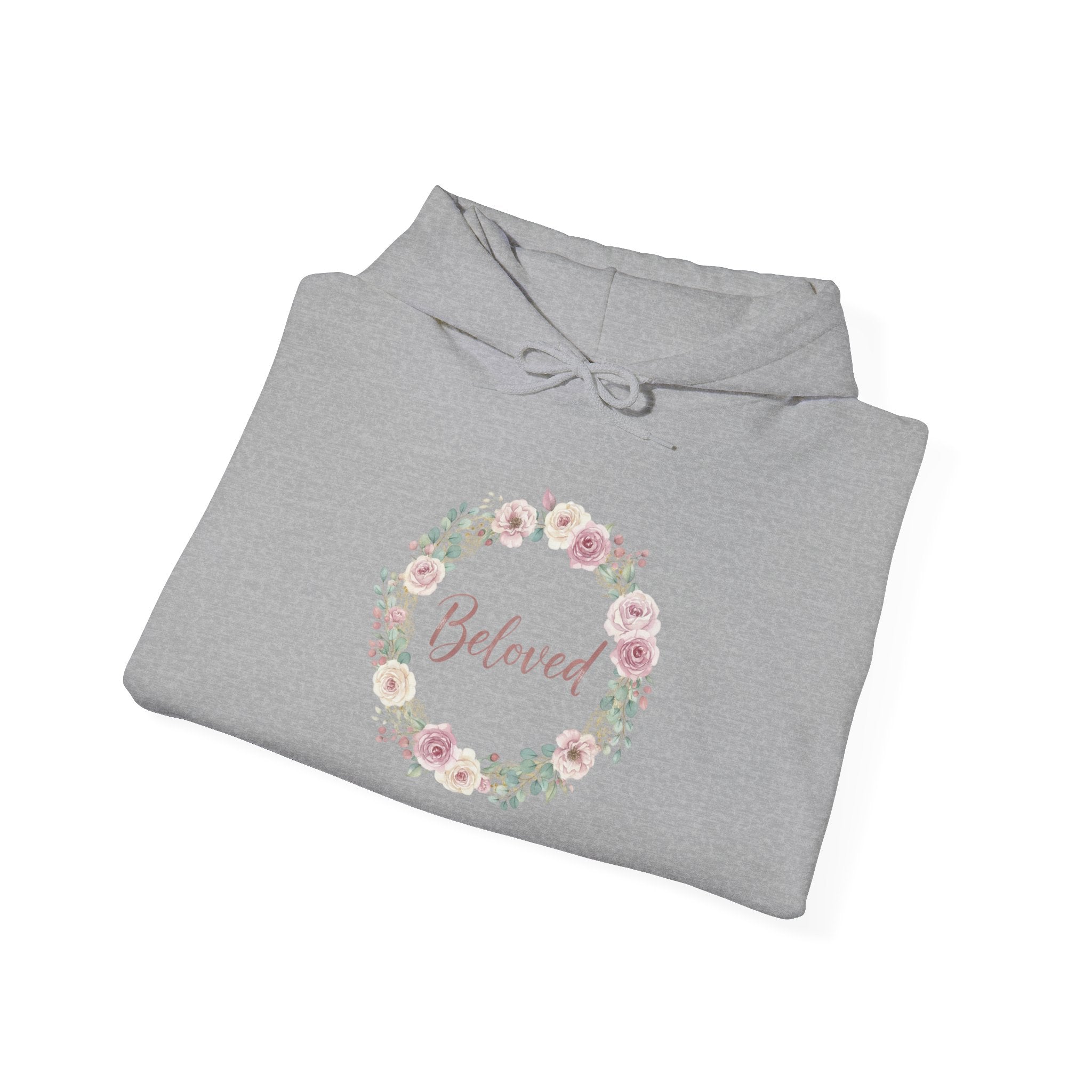 Beloved Floral Wreath Hoodie USA