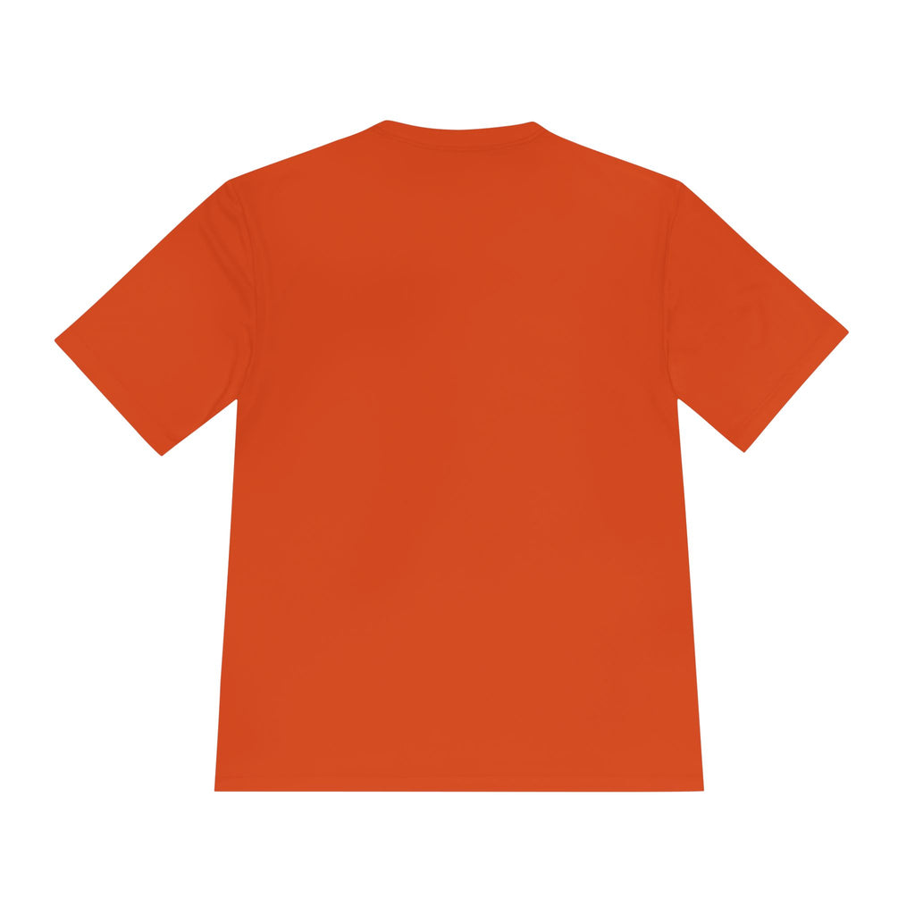 Moisture-Wicking Tee — Minimal "Just Play" Athletic Shirt