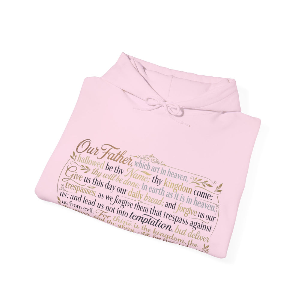 Lord's Prayer Scripture Hoodie | Faith Christian Prayer Pullover