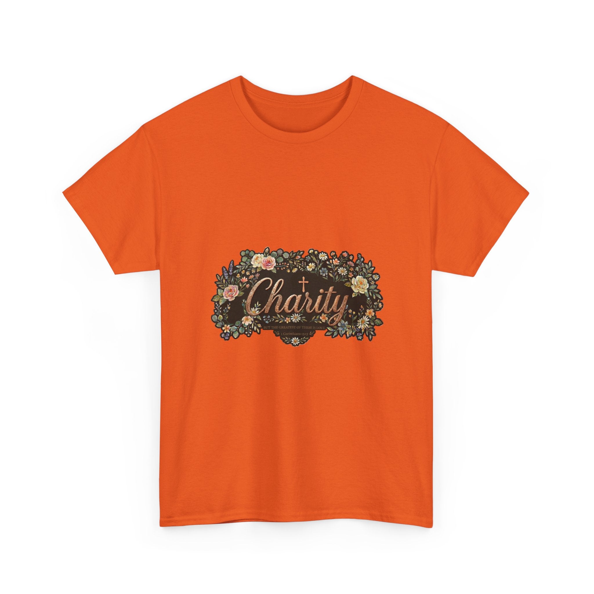 Charity Floral Tee, T-Shirt