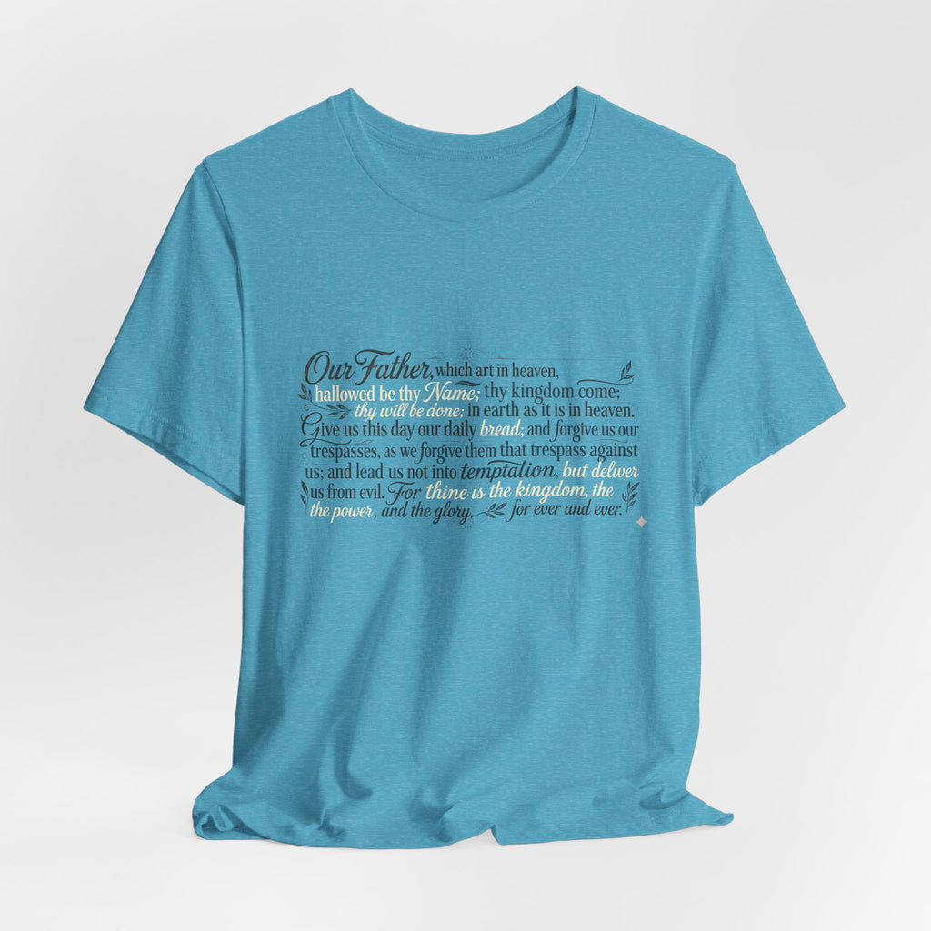 Our Father Prayer T-Shirt - Lord's Prayer Tee