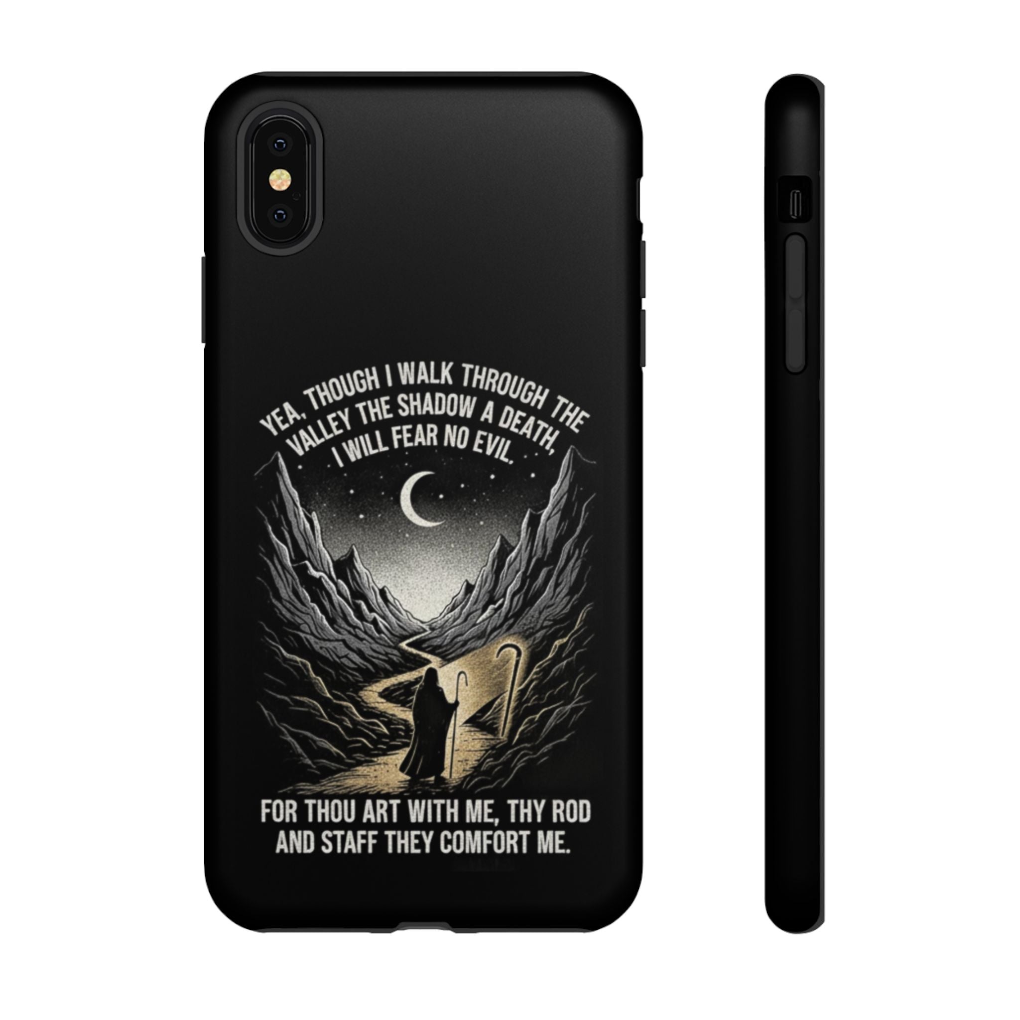 Psalm 23 Shepherd Silhouette phone case | Tough Cases