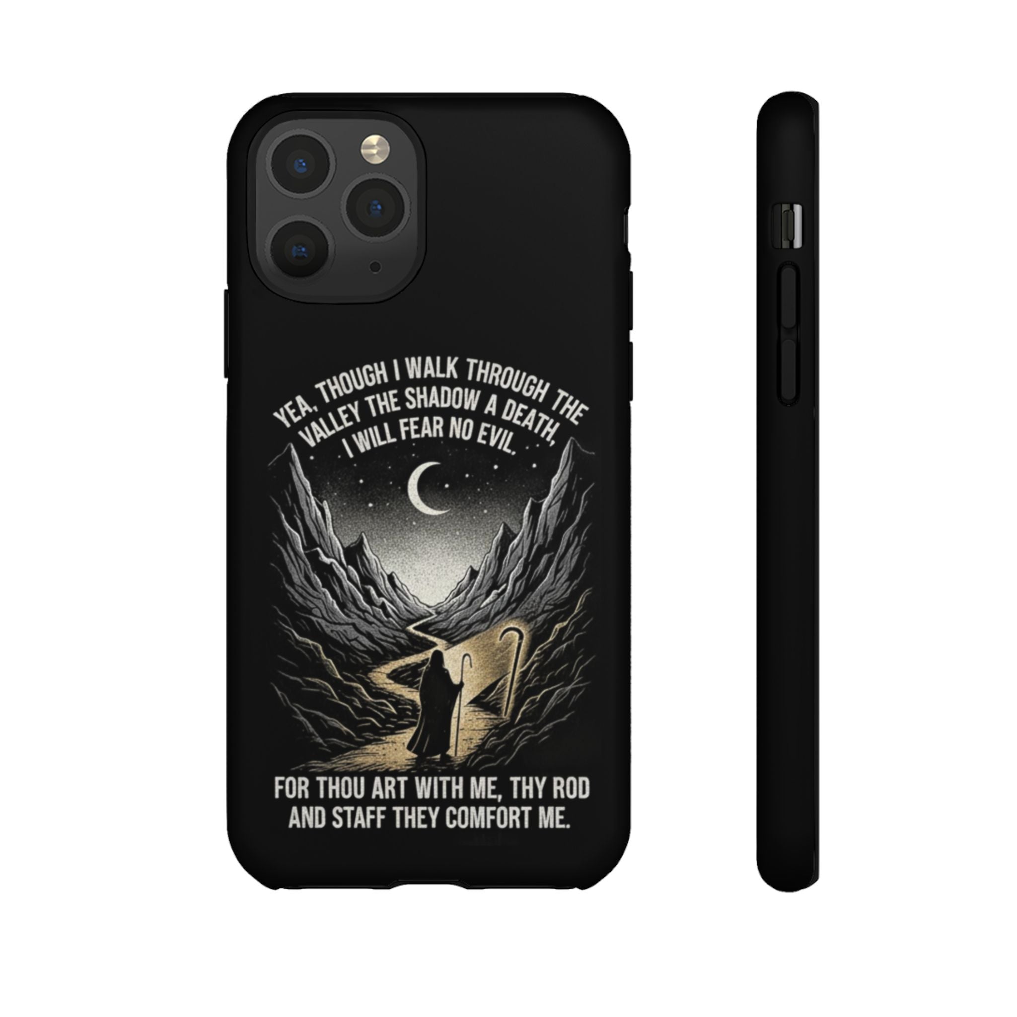 Psalm 23 Shepherd Silhouette phone case | Tough Cases