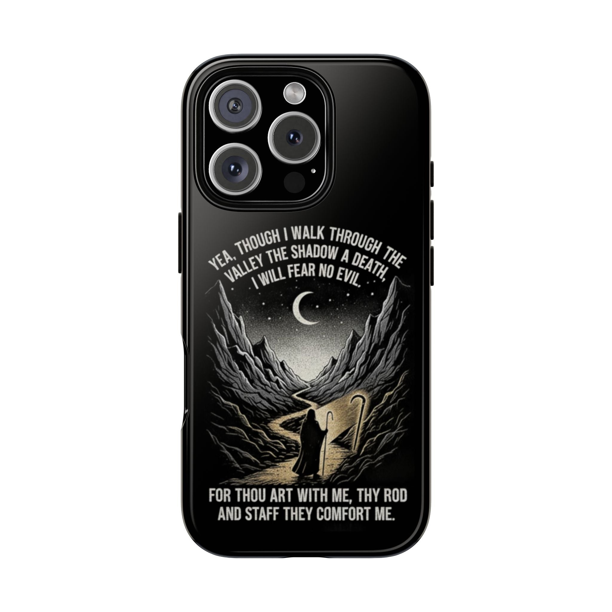 Psalm 23 Shepherd Silhouette phone case | Tough Cases