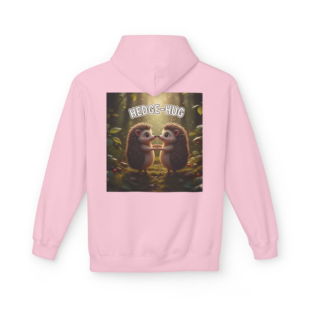 Hedge Hug Hedgehogs Hoodie | Cute Animal Woodland Illustration