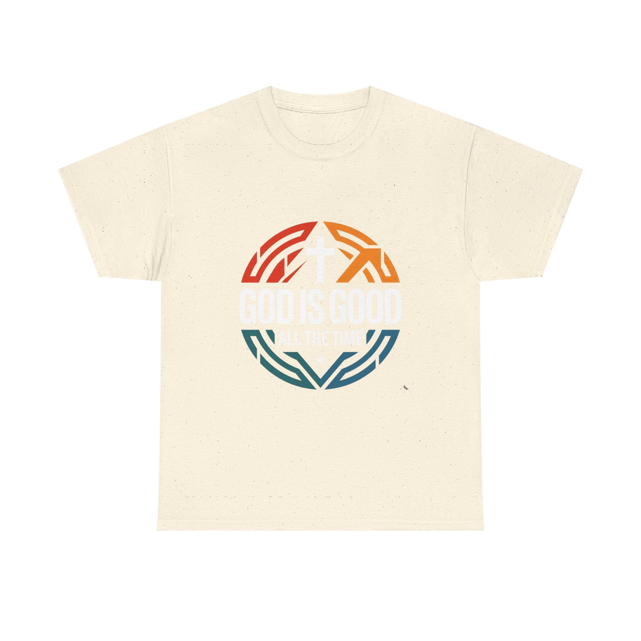 God Is Good All The Time T-Shirt — Christian Faith Cross Tee USA
