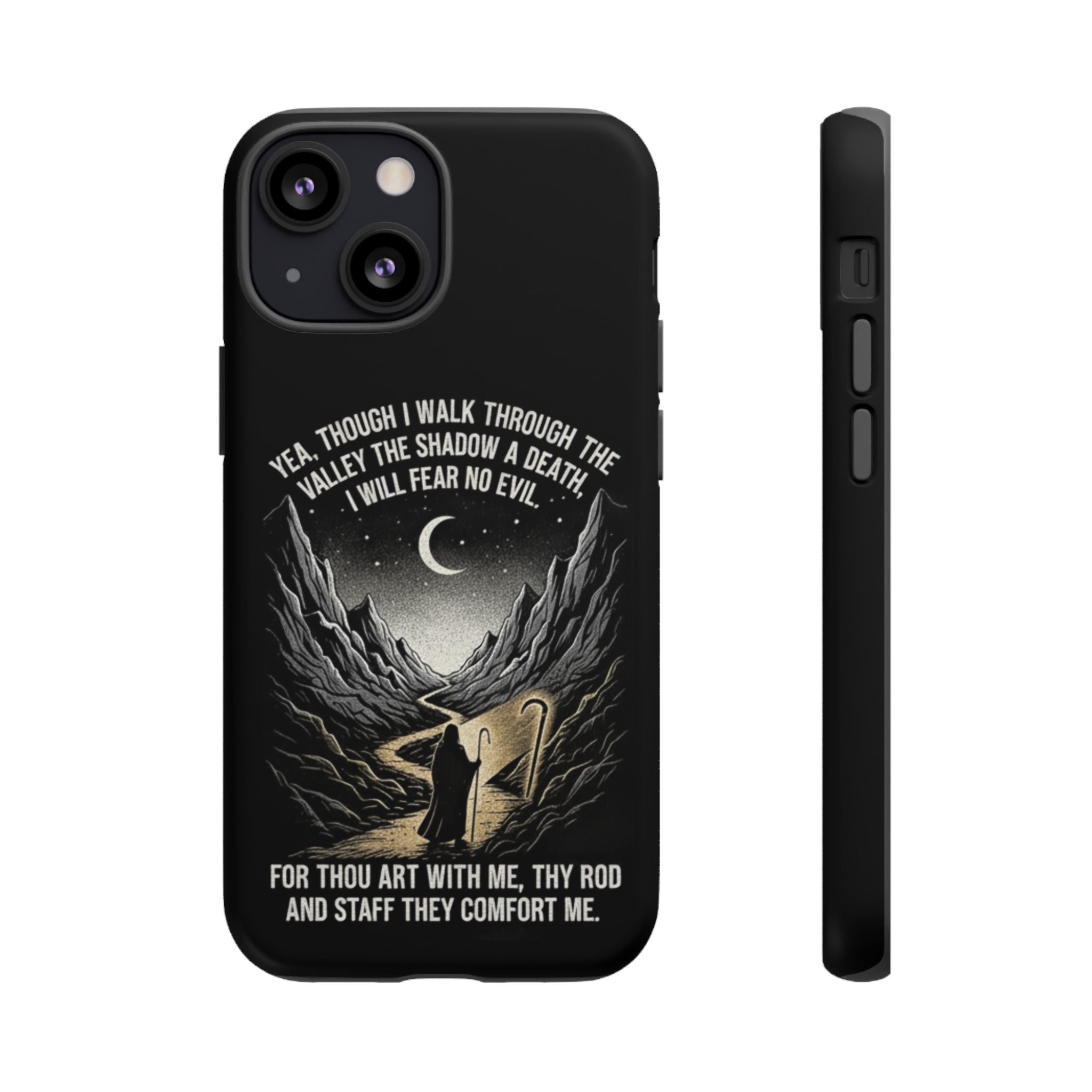 Psalm 23 Shepherd Silhouette phone case | Tough Cases