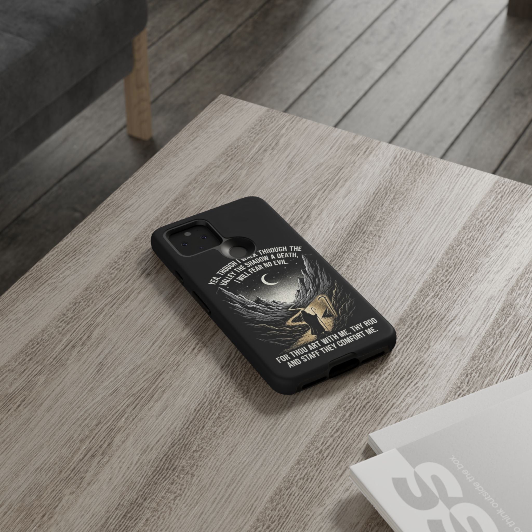 Psalm 23 Shepherd Silhouette phone case | Tough Cases