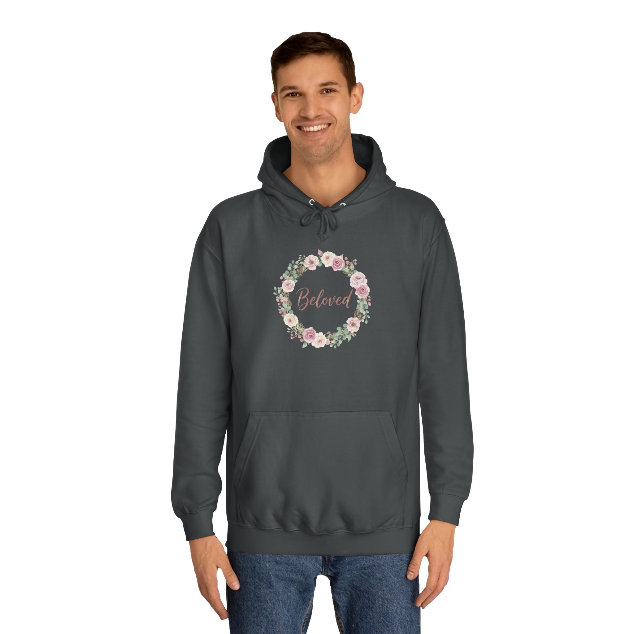 Floral Wreath Beloved Hoodie
