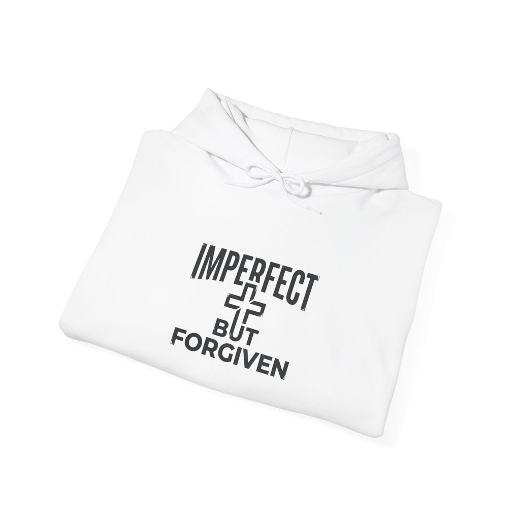 Imperfect But Forgiven Hoodie — Christian Faith hoodie