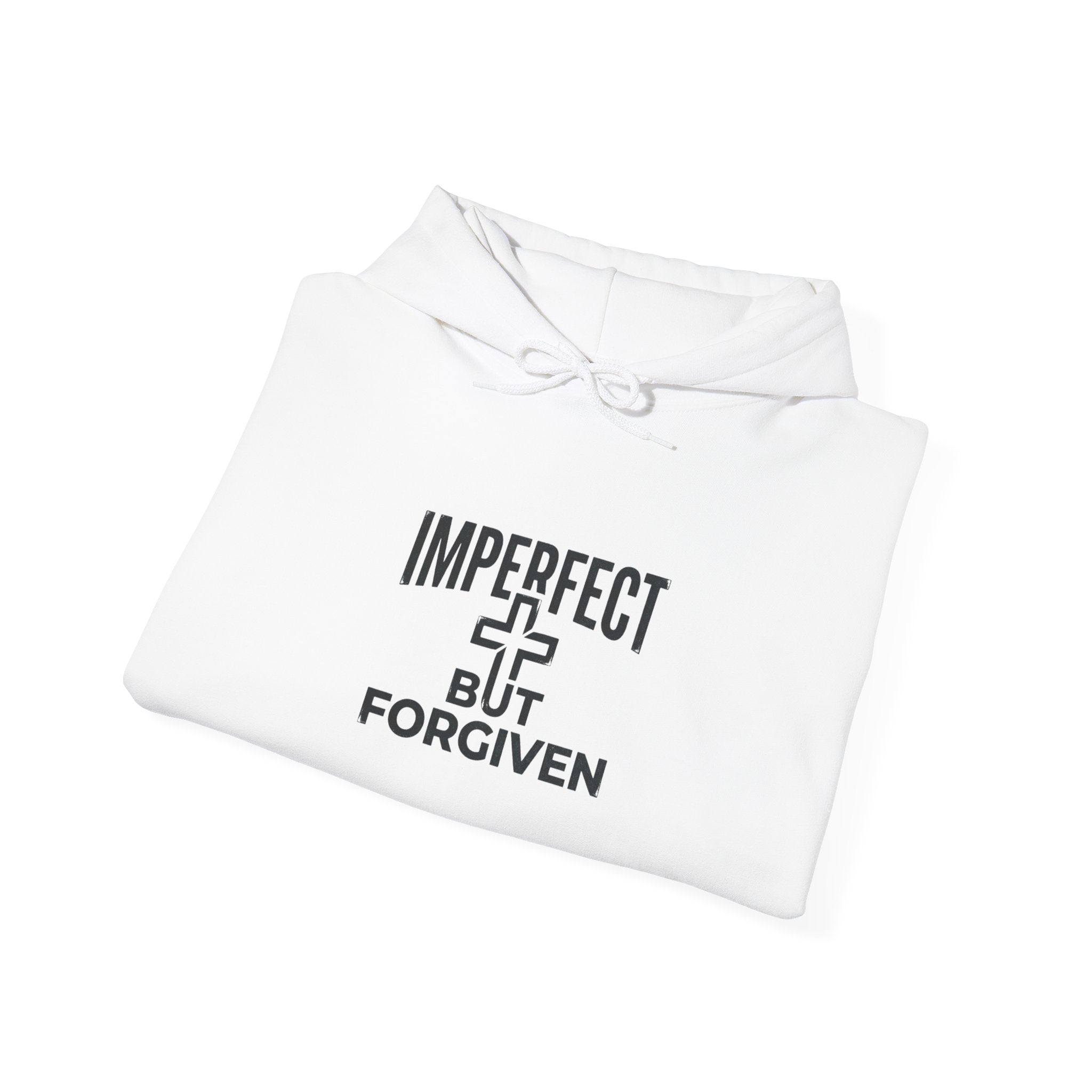 Imperfect But Forgiven Hoodie — Christian Faith hoodie