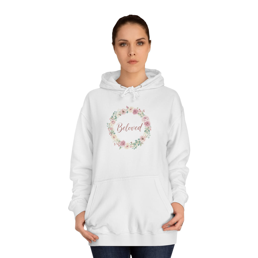Floral Wreath Beloved Hoodie