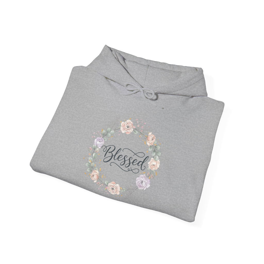 Blessed Floral Hoodie