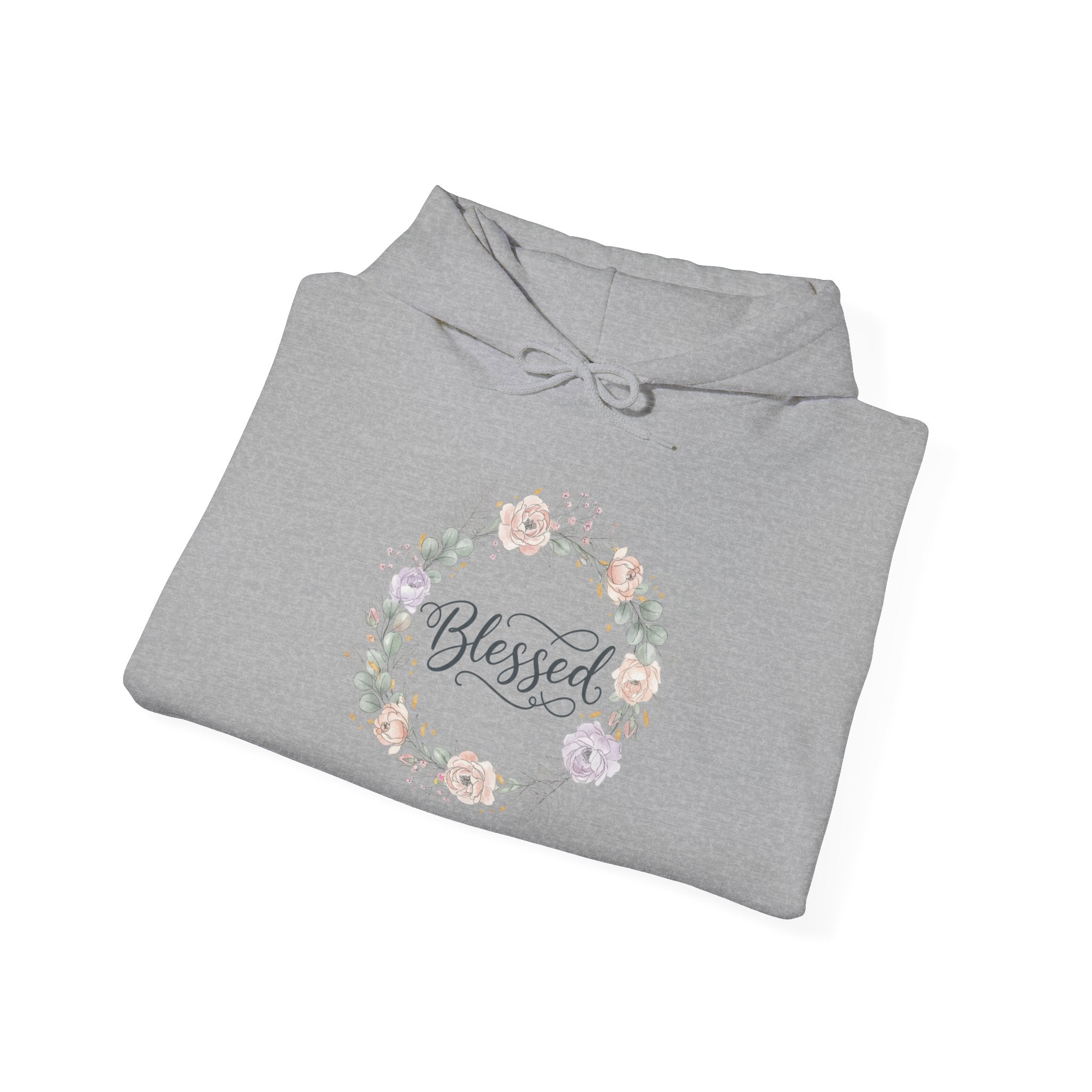 Blessed Floral Hoodie