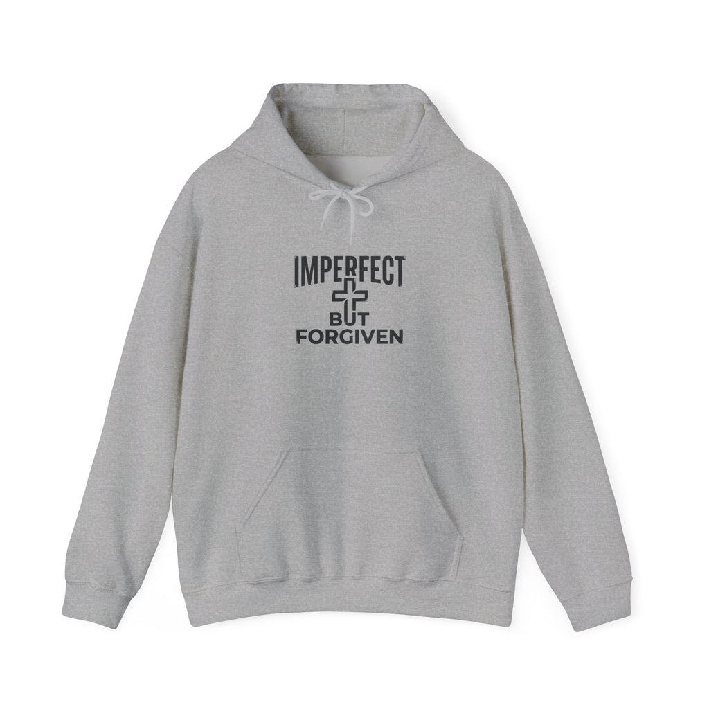 Imperfect But Forgiven Hoodie — Christian Faith hoodie