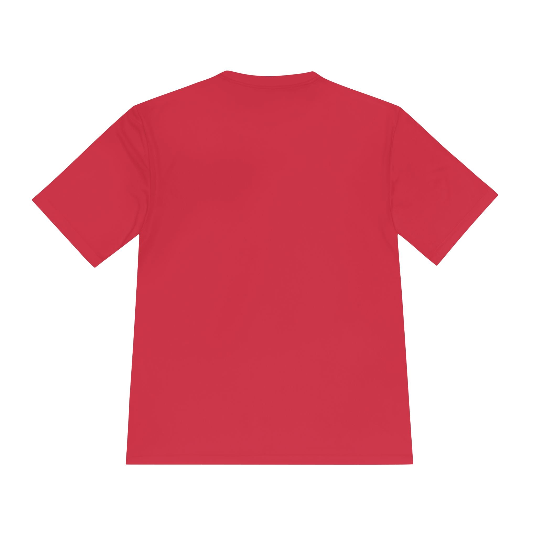 Moisture-Wicking Tee — Minimal "Just Play" Athletic Shirt