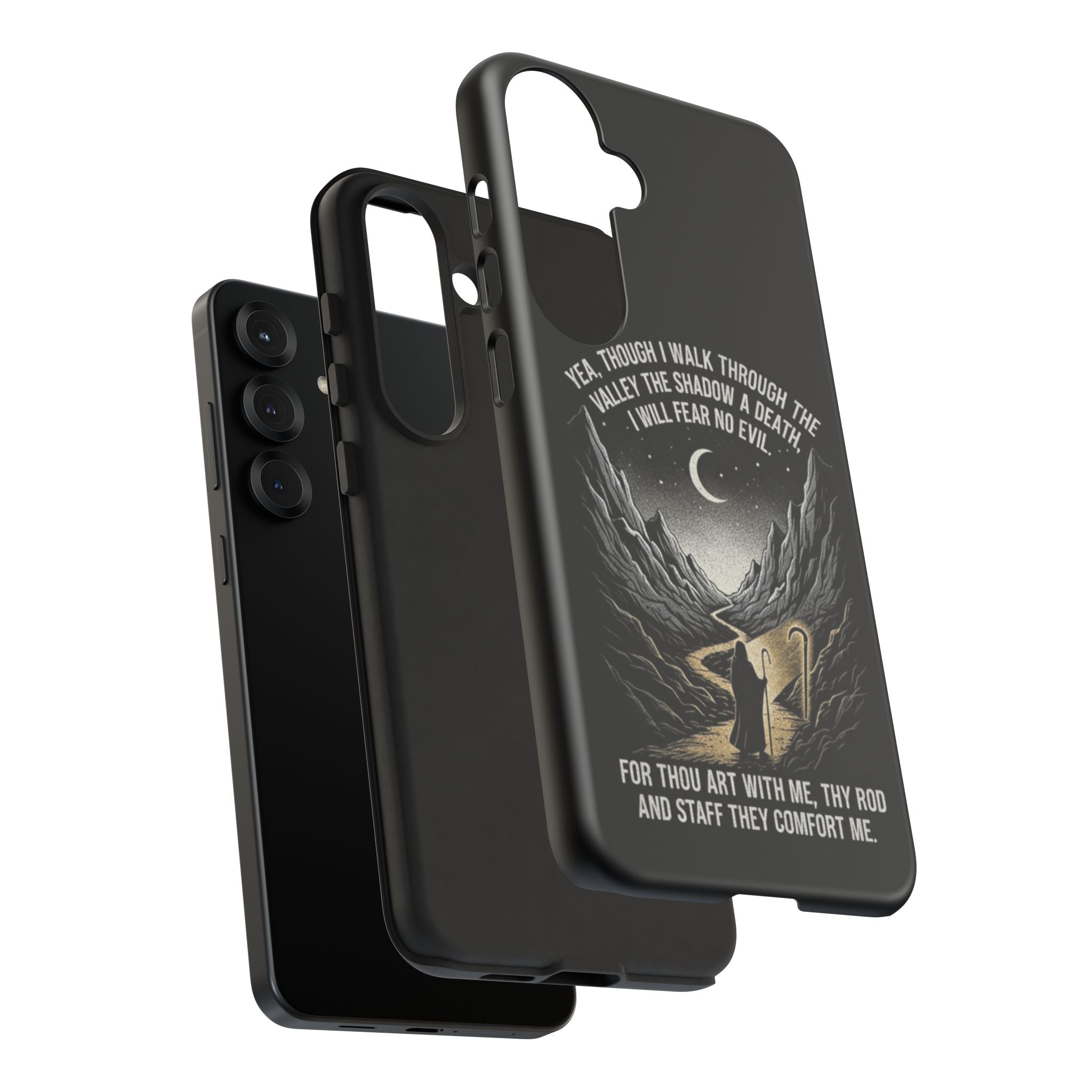 Psalm 23 Shepherd Silhouette phone case | Tough Cases