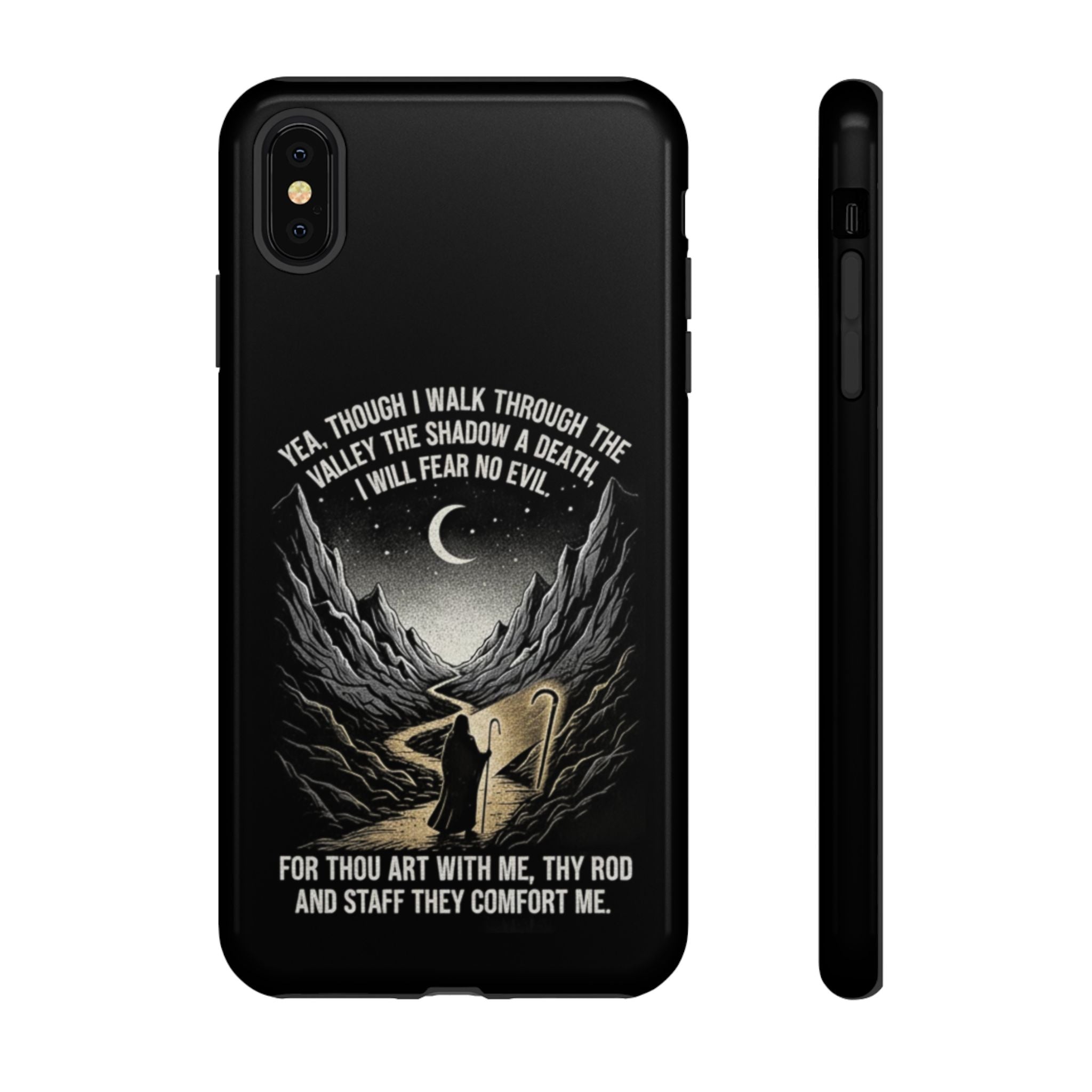 Psalm 23 Shepherd Silhouette phone case | Tough Cases