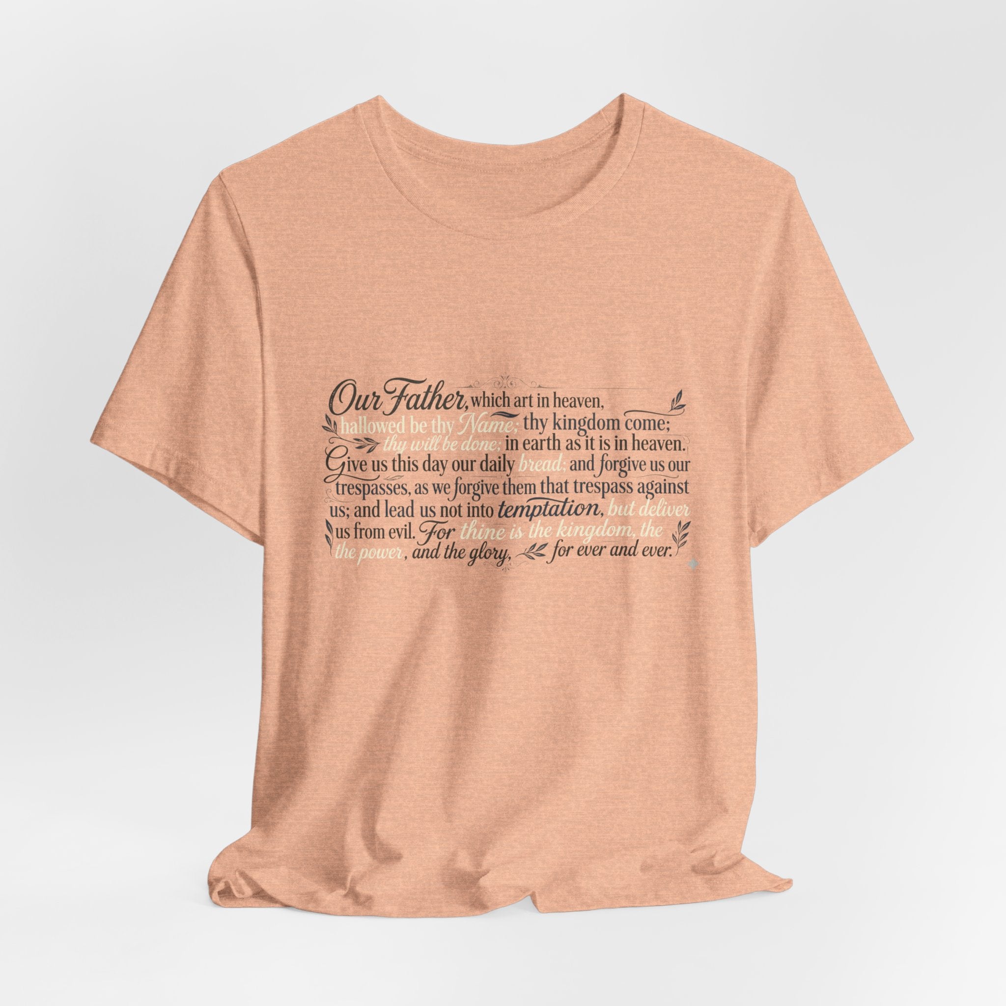 Our Father Prayer T-Shirt - Lord's Prayer Tee