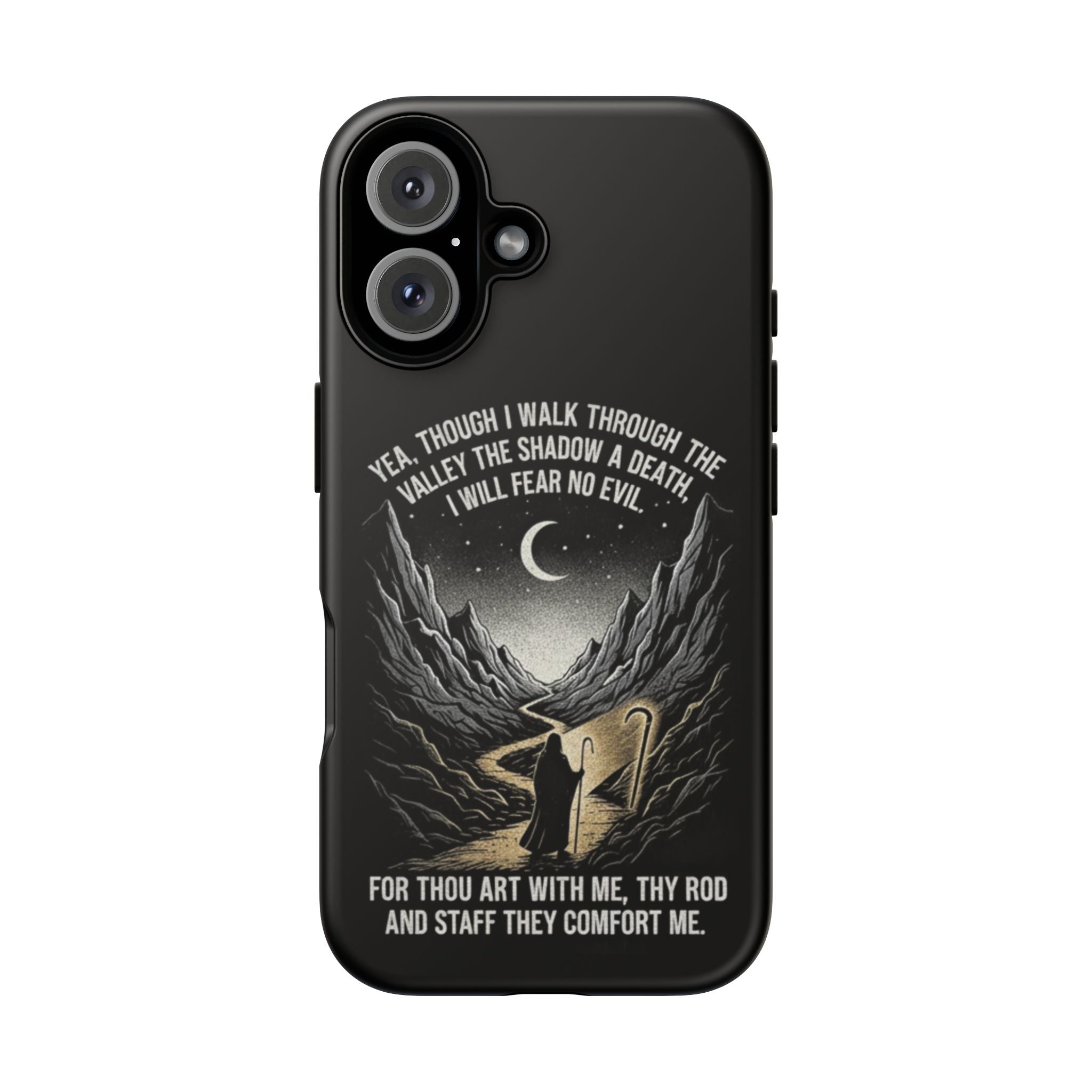 Psalm 23 Shepherd Silhouette phone case | Tough Cases