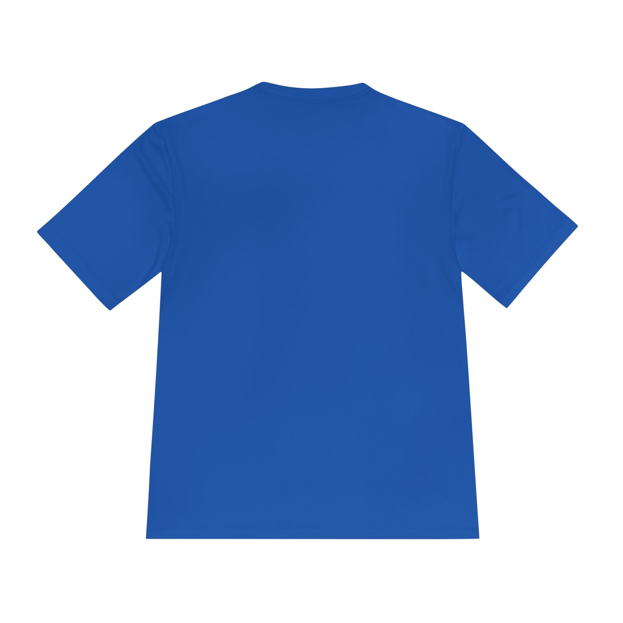 Moisture-Wicking Tee — Minimal "Just Play" Athletic Shirt