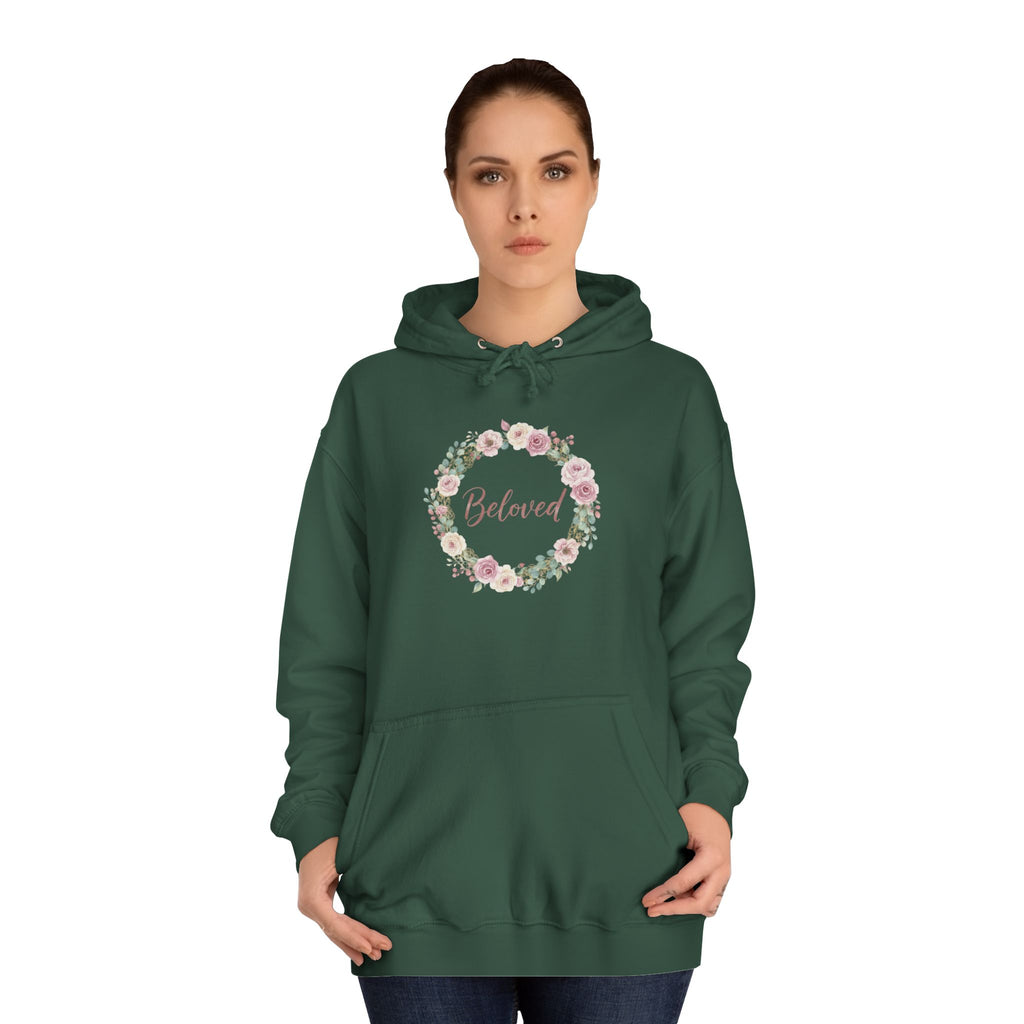 Floral Wreath Beloved Hoodie