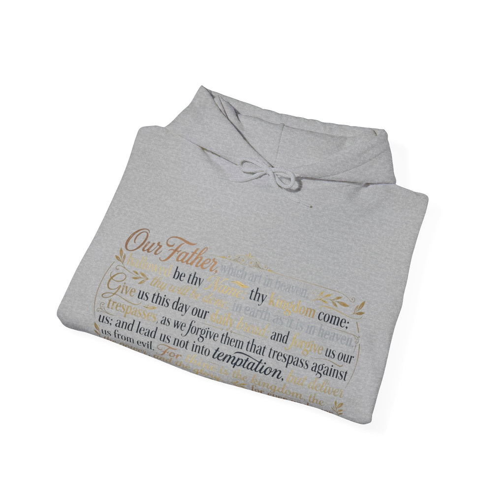 Lord's Prayer Scripture Hoodie | Faith Christian Prayer Pullover