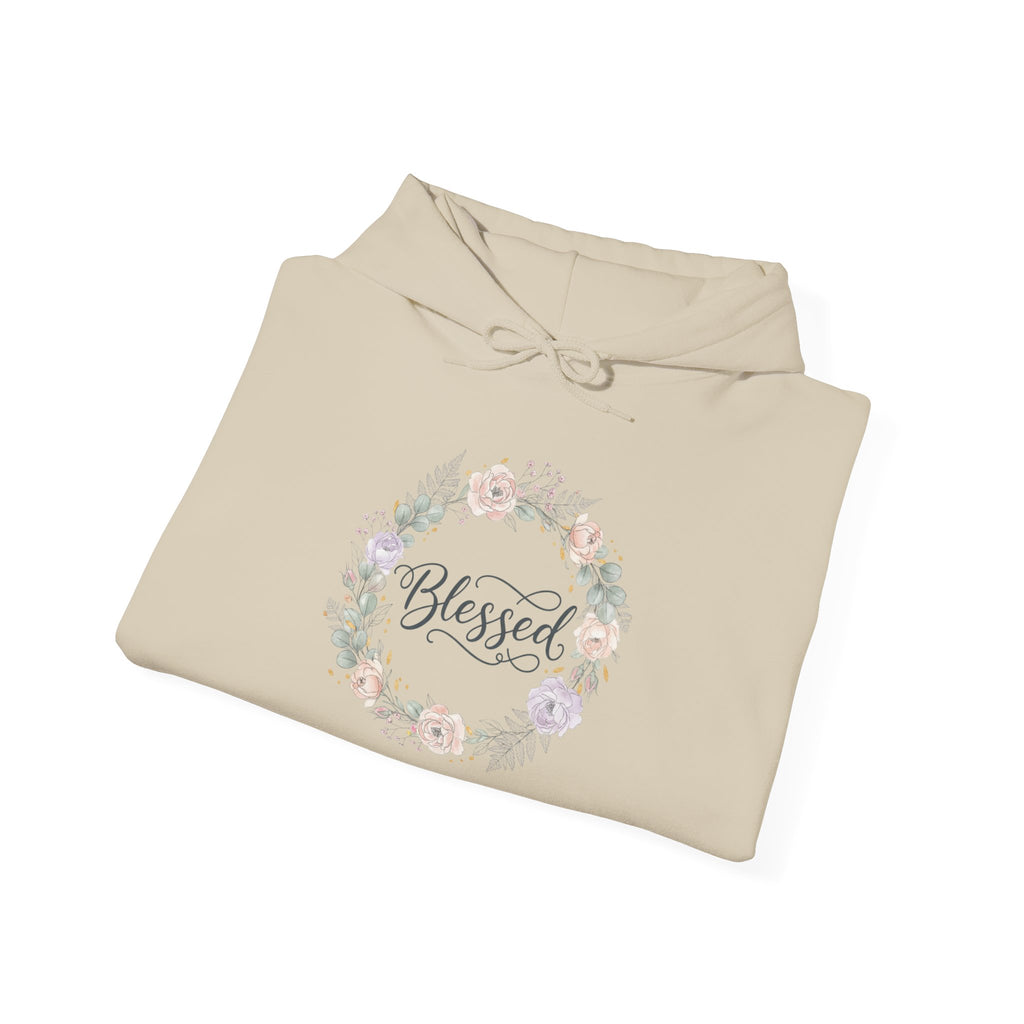Blessed Floral Hoodie