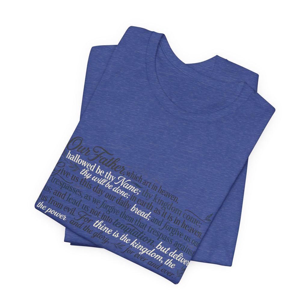 Our Father Prayer T-Shirt - Lord's Prayer Tee